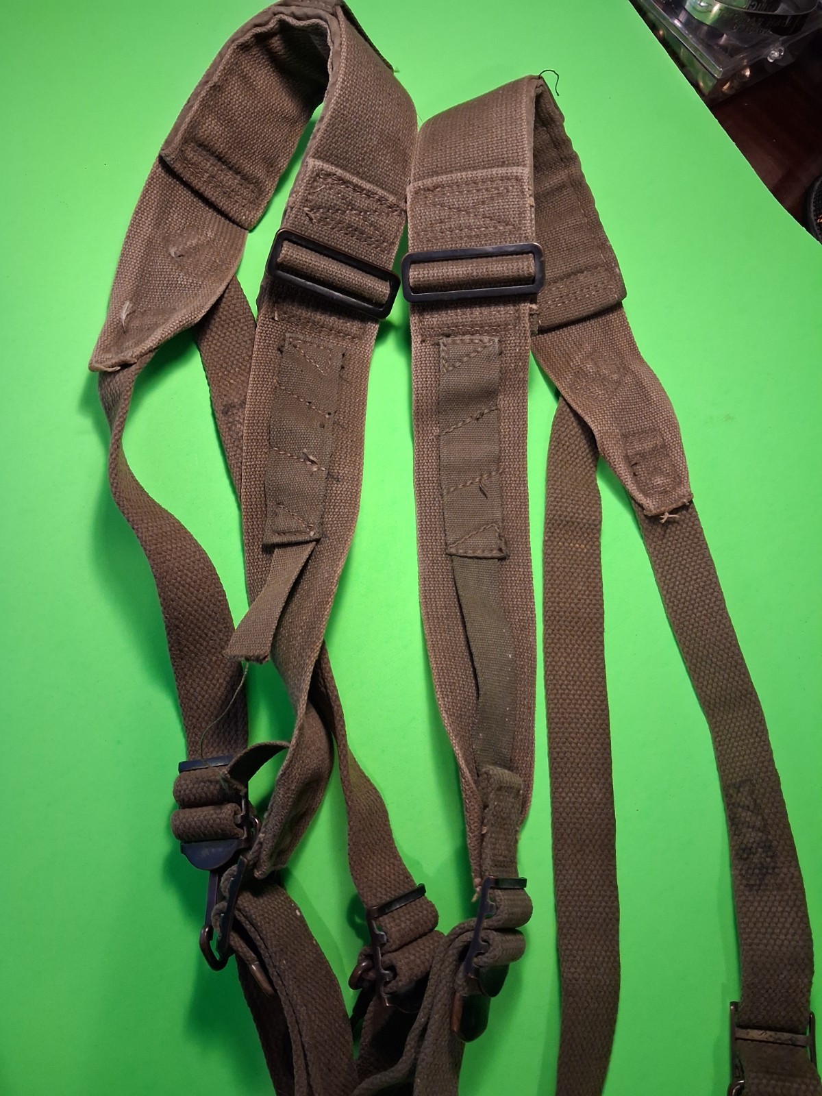 WW2 US Combat Suspenders 