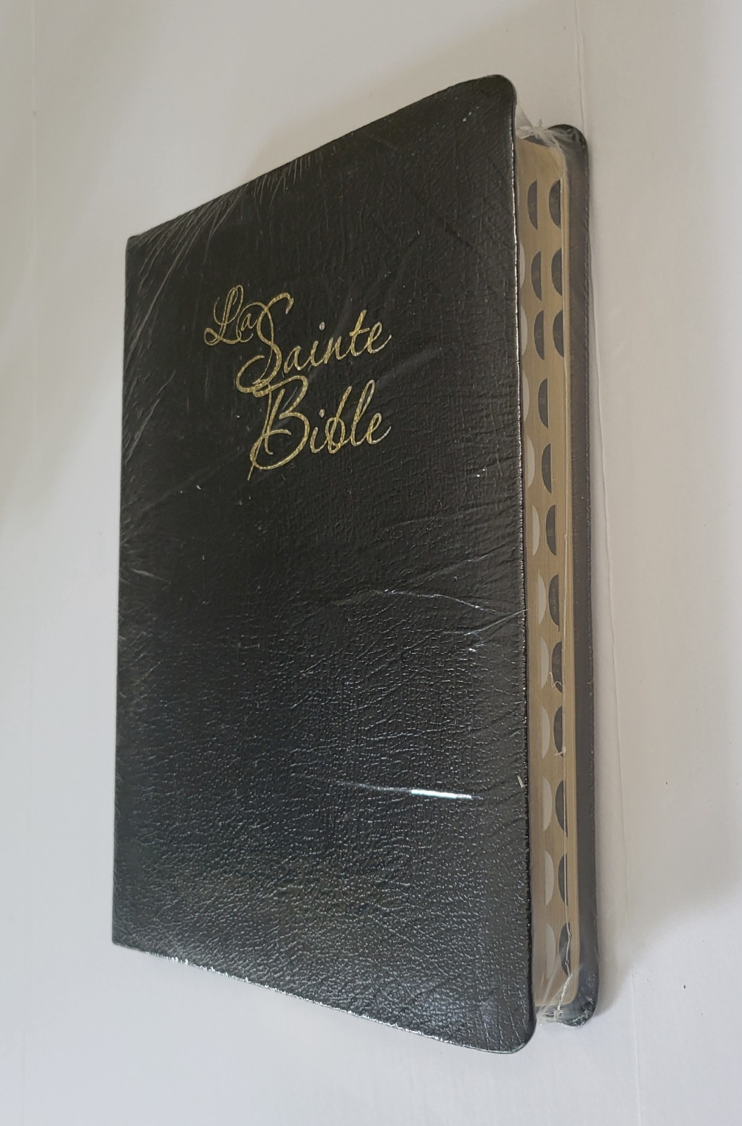 La Sainte Bible –  Segond 1910 - Deluxe Edition –Large Print -Soft Leather Cover