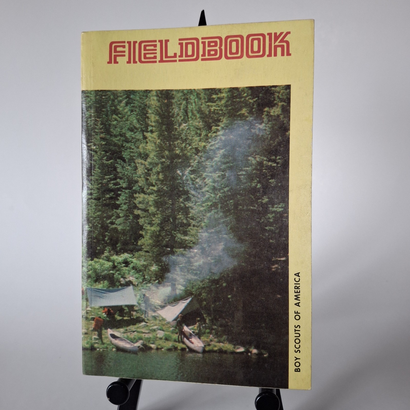 Vintage 1975 Boy Scouts of America Fieldbook Outdoor Survival Guide Very Good