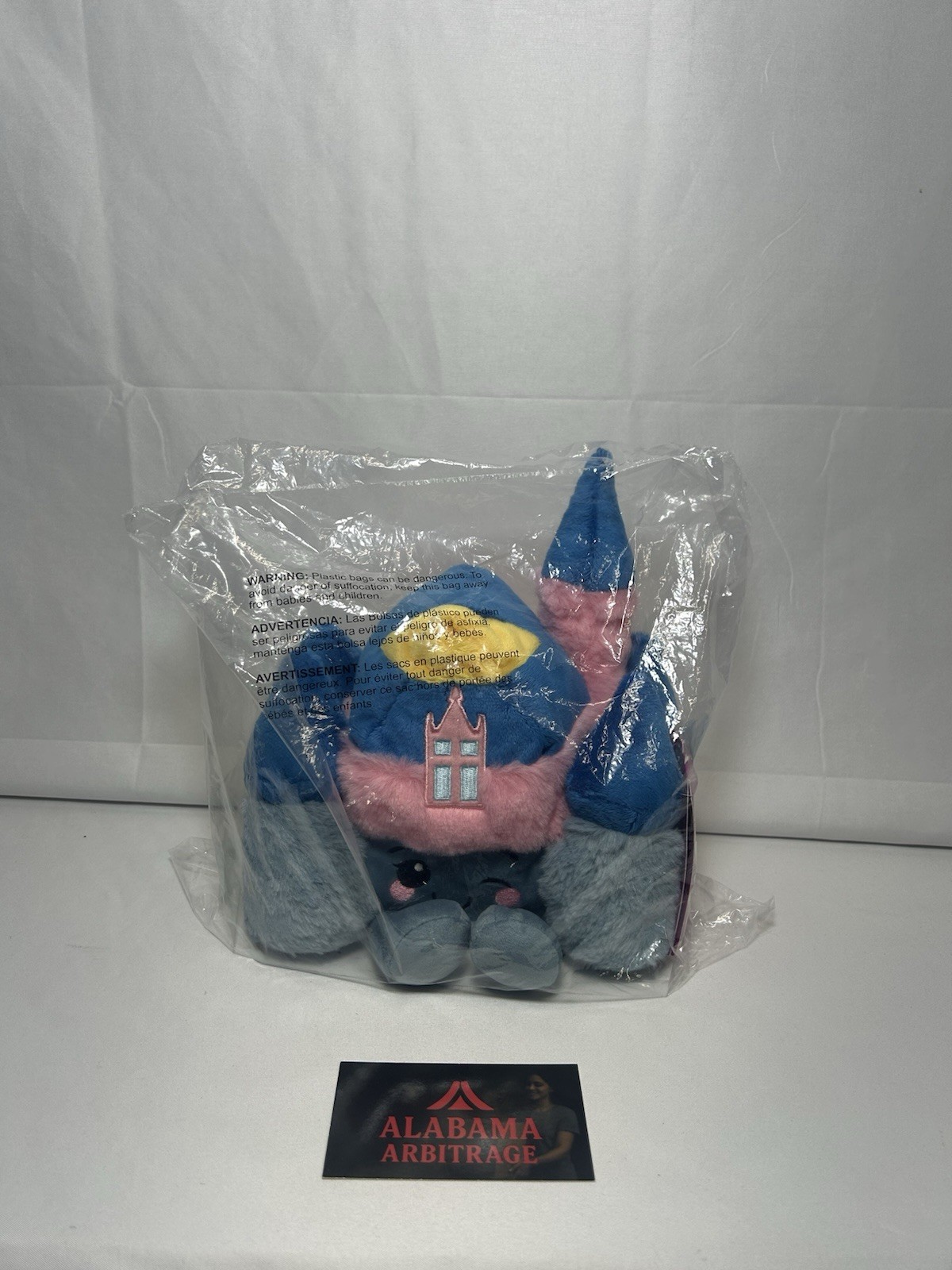 Sleeping Beauty Castle Plush Disney Iconics 8” The Ultimate Disney Fan Event NWT