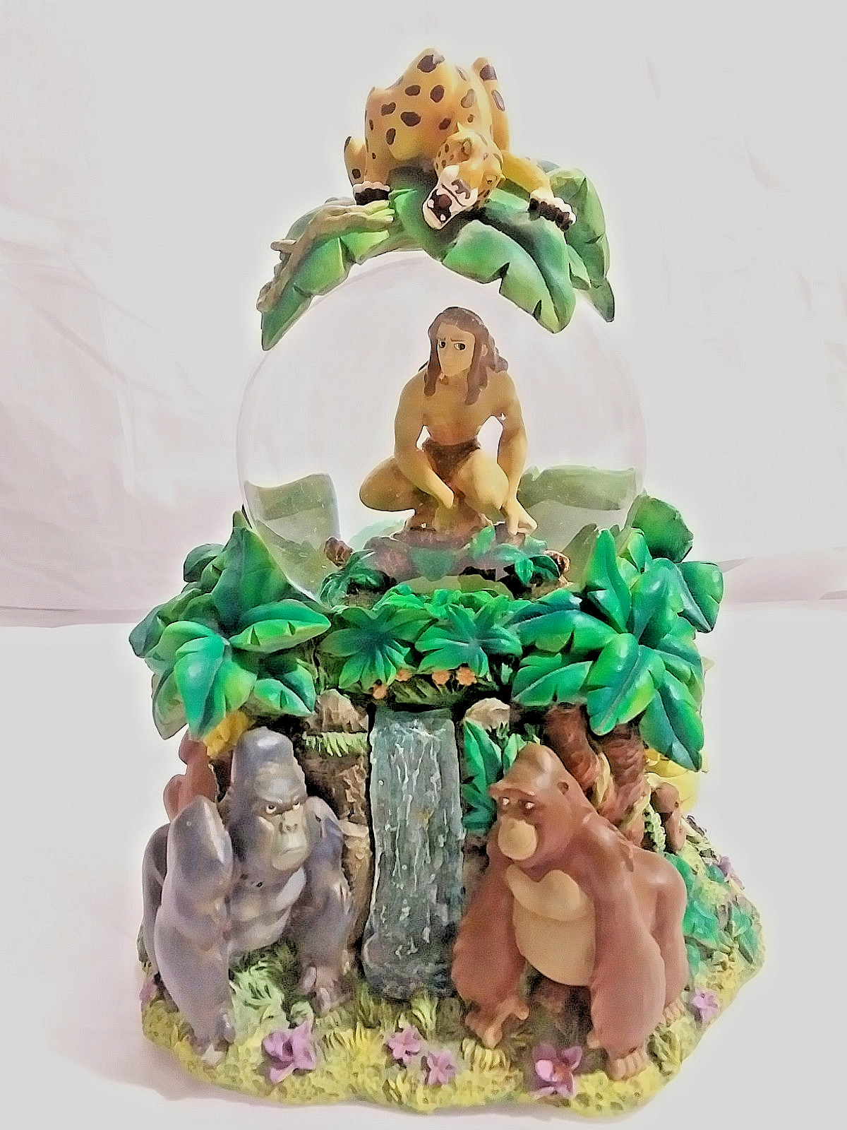 Rare Vintage Disney Tarzan Musical SnowGlobe by Edgar Rice Burroughs