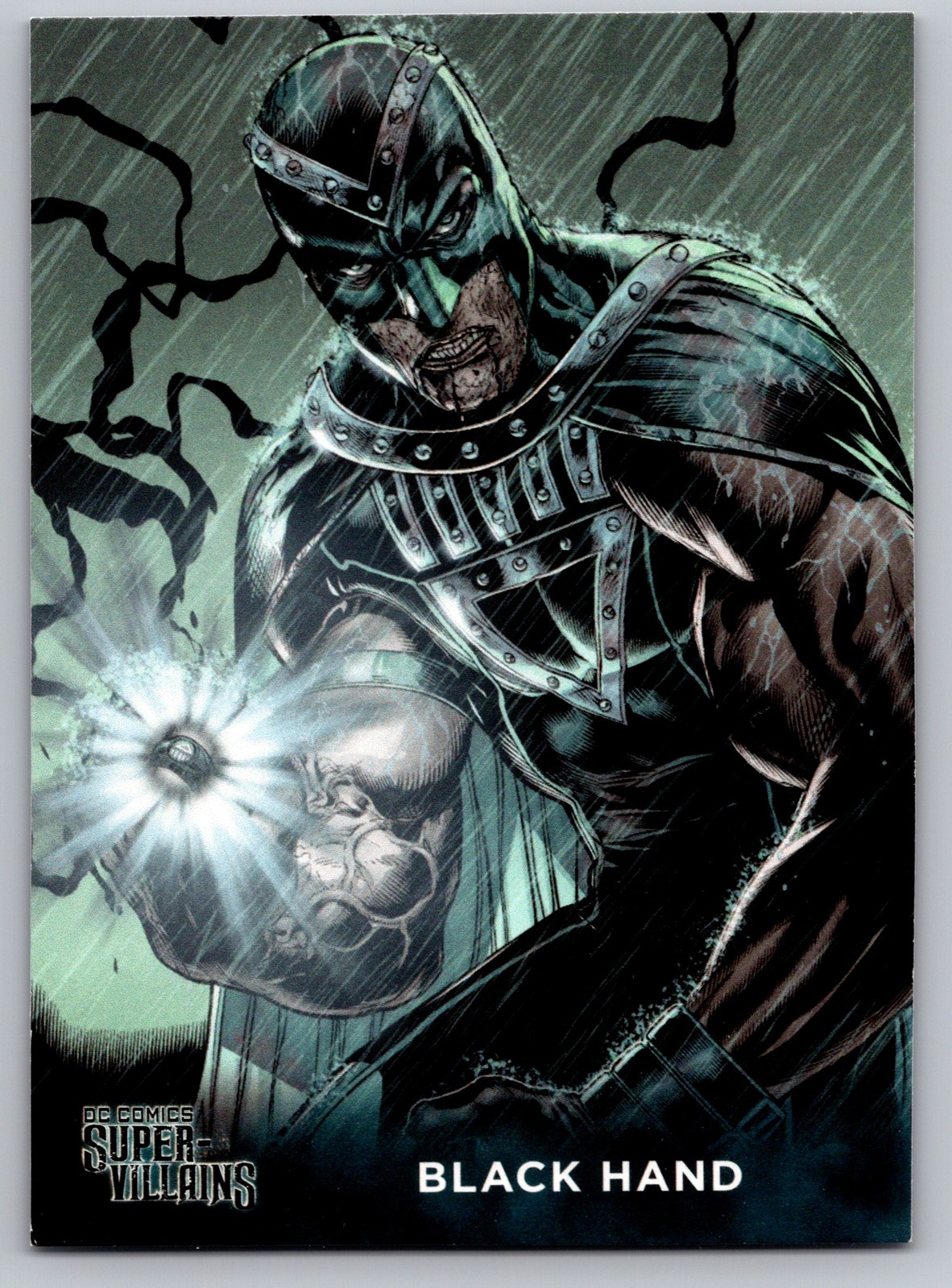 2015 Cryptozoic DC Comics Super-Villains #08 Black Hand