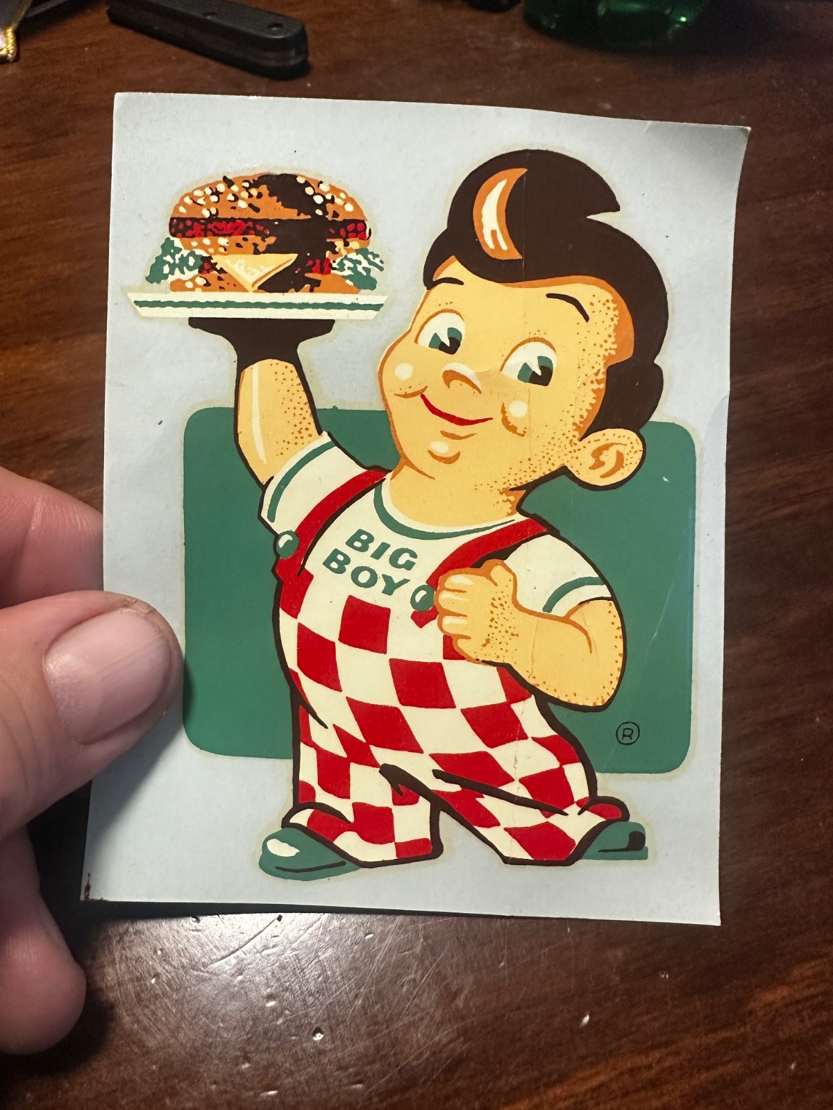 Vintage Bob\'s Big Boy Restaurant Decal by Colortone