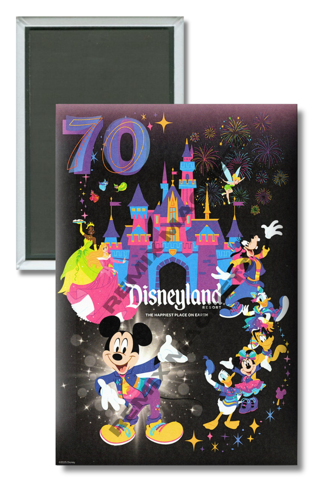 2025 Disneyland 70th Anniversary Castle Mickey 2