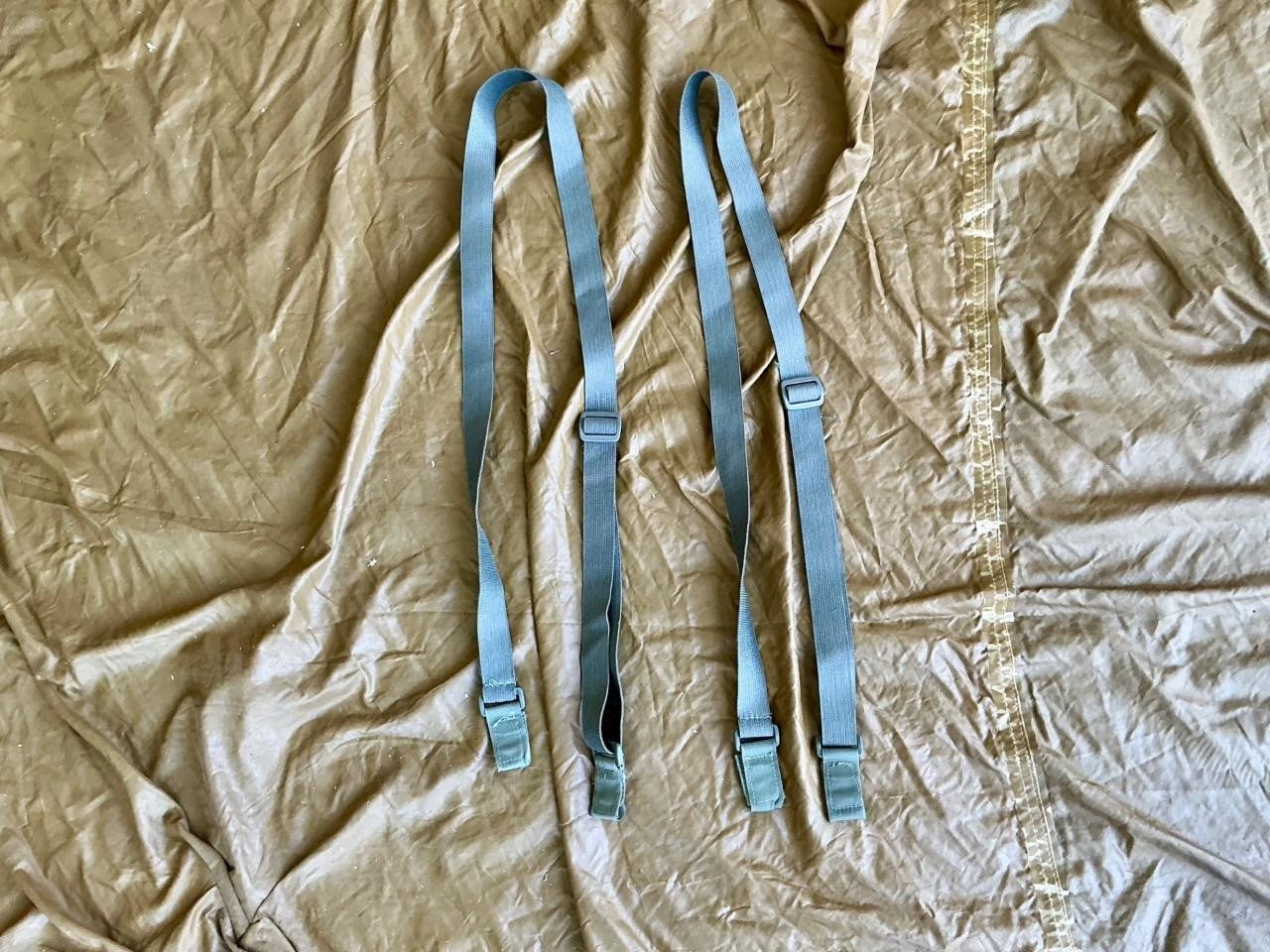Army ACU Military Surplus Soft Shell Cold Weather Trousers Pants SUSPENDERS USGI