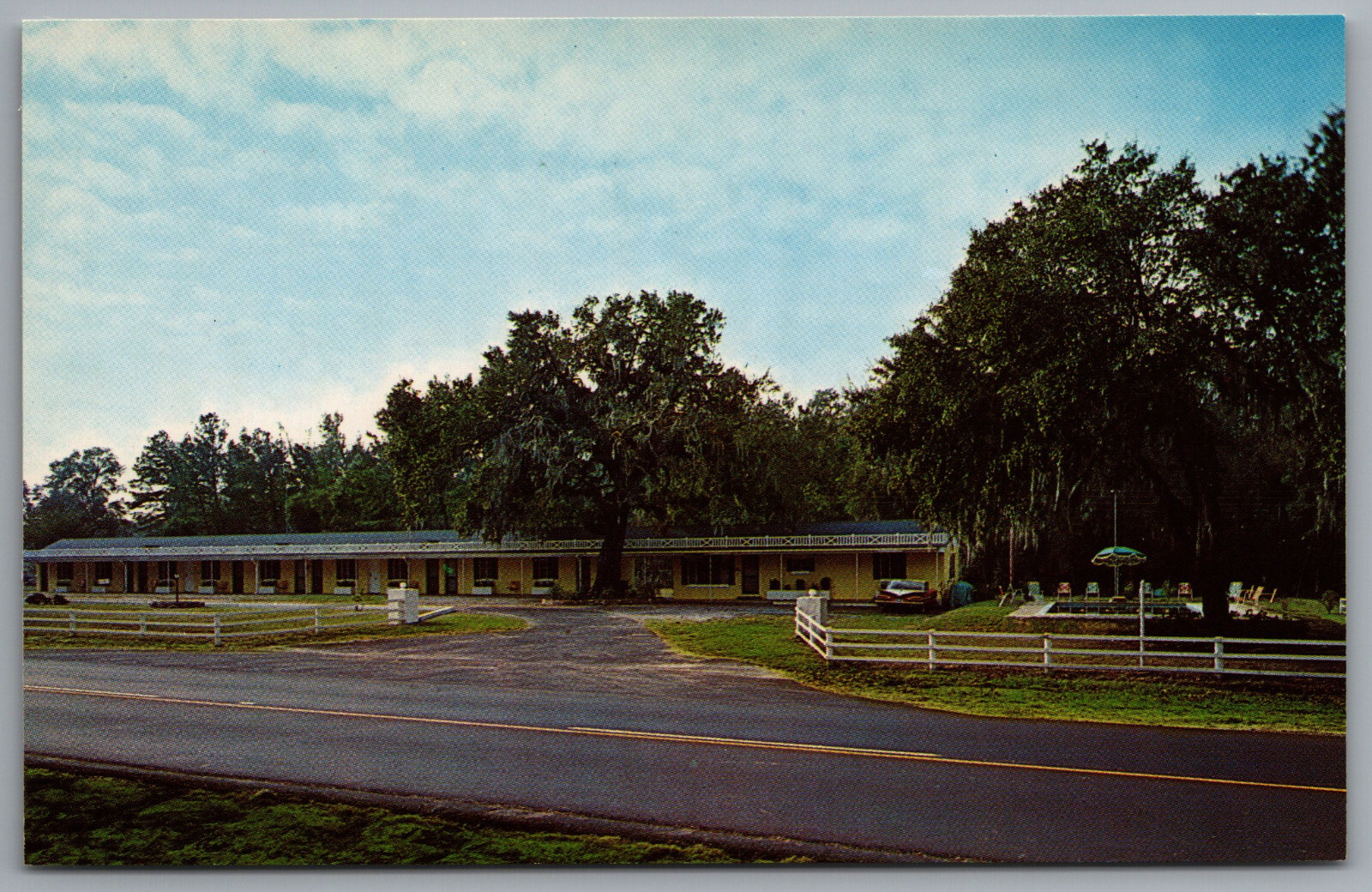Pocotaligo SC Mixon\'s Motel US 17 21 Roadside c1959 Postcard
