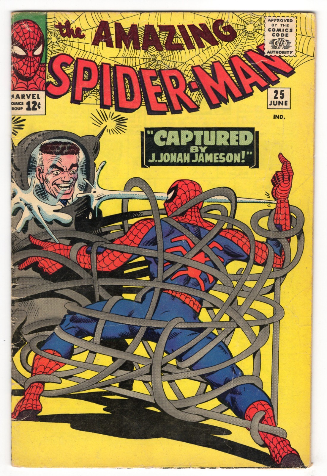 Amazing Spider-Man 25 1965 Marvel Comics VG 4.0 1st Brief App Mary Jane Watson