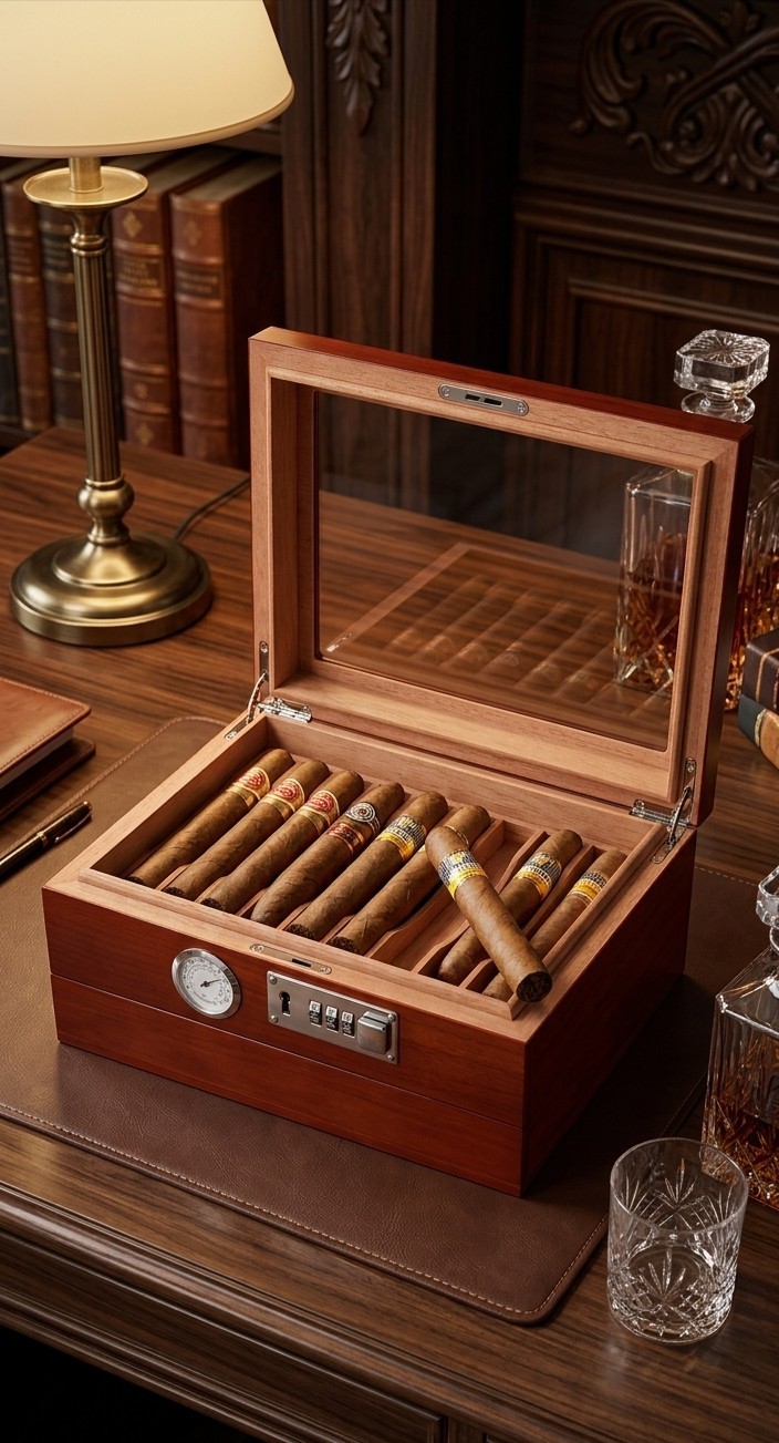 Premium Cigar Humidor Lineage Collection: The Ultimate Luxury Storage