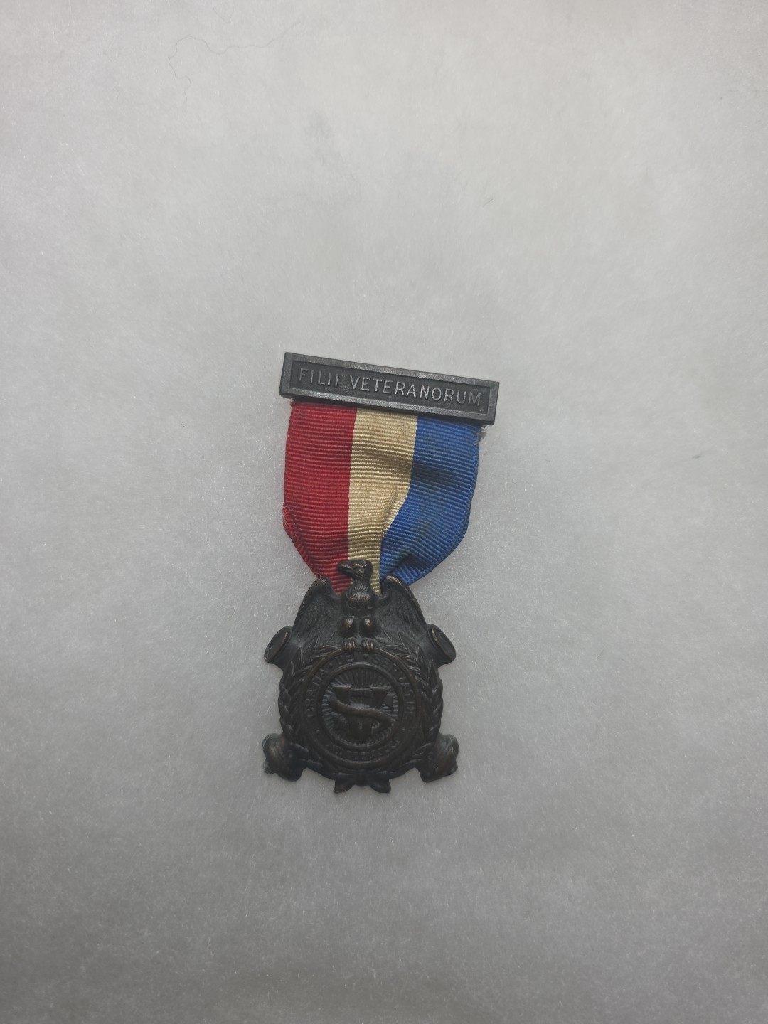1881 SUVCW SONS OF UNION VETERANS OF THE CIVIL WAR MEDAL BAR & RIBBON #1