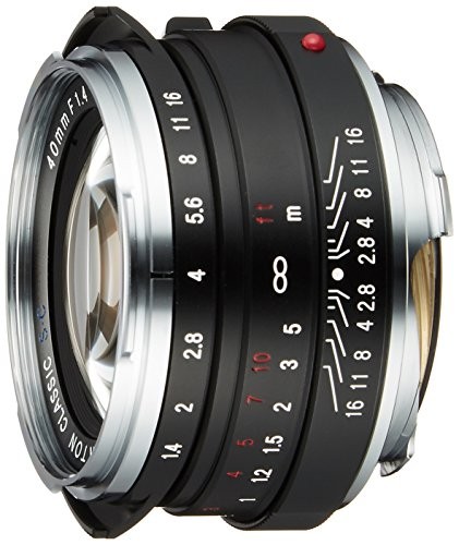 VoightLander NOKTON classic 40mm F1.4 prime lens with single SC coating (131521)