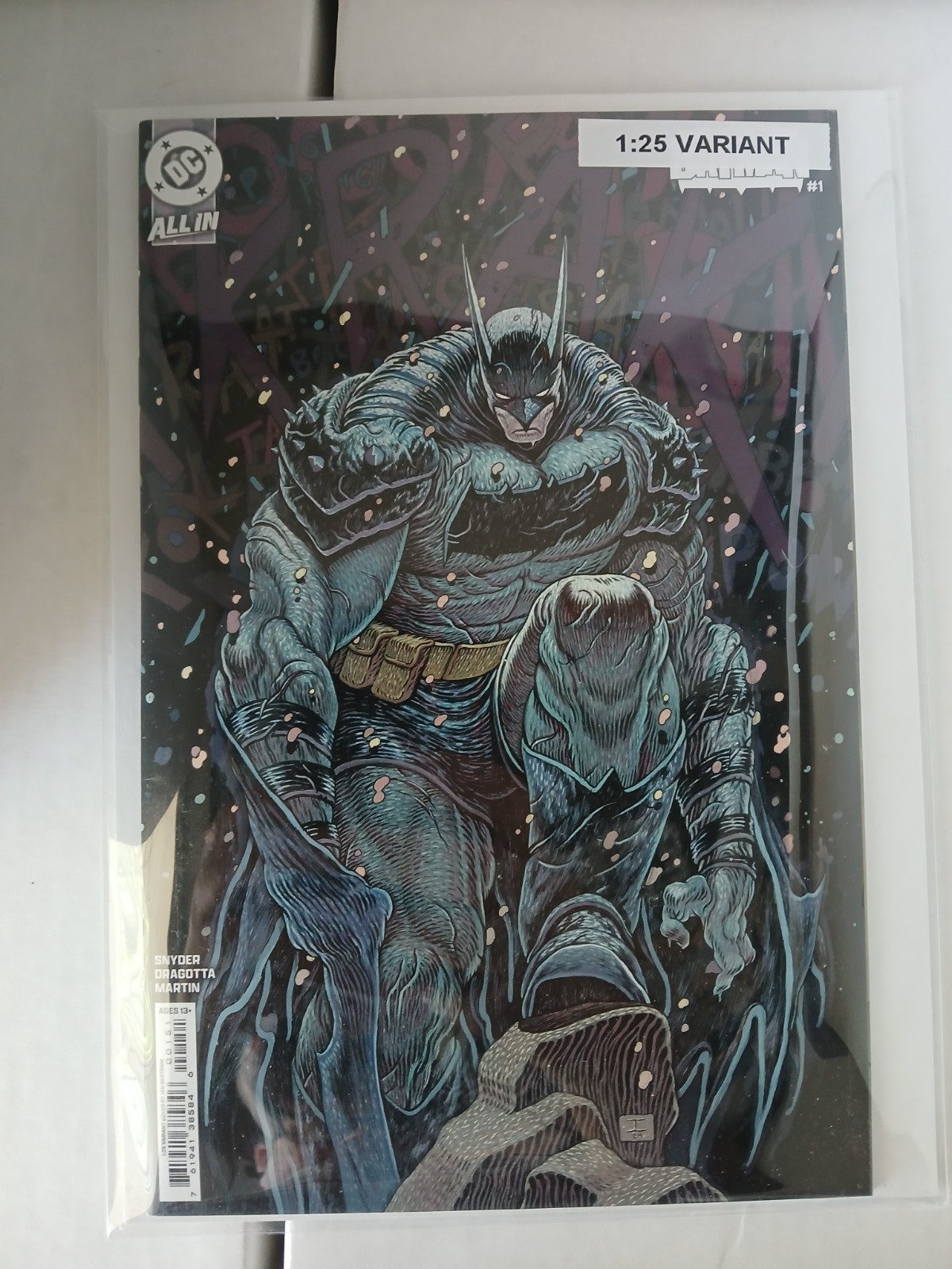 Absolute Batman #1 Ian Bertram Cardstock Variant Cover 1:25 variant 