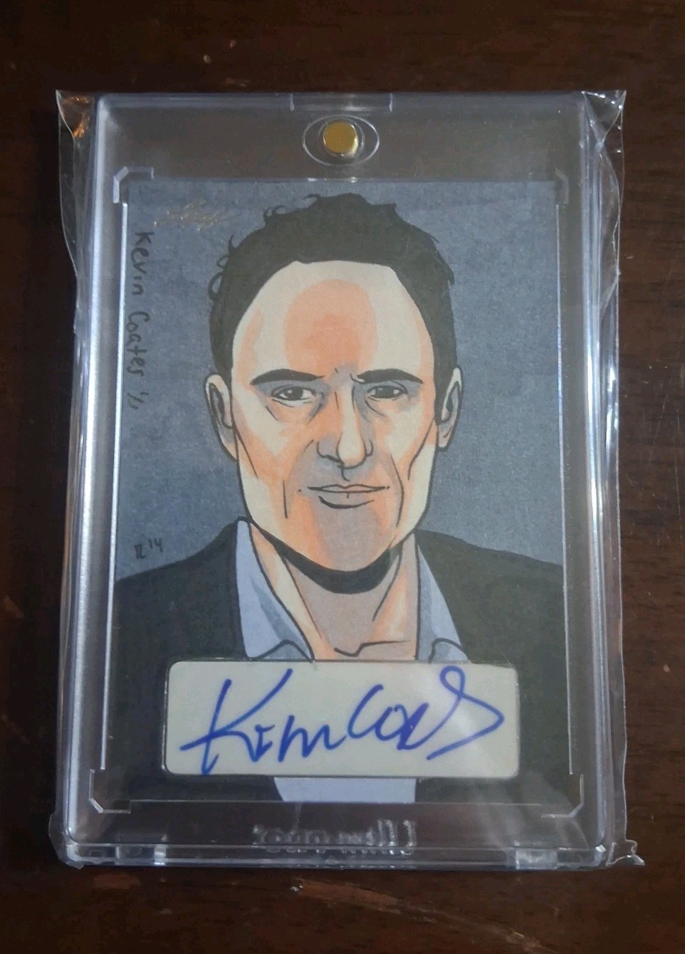 KIM COATES 1 Of 1 Sketch Card Auto SONS OF ANARCHY 2014 Leaf Masterworks 1/1 SOA