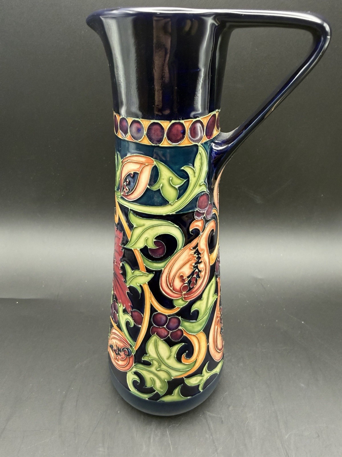 Moorcroft Rachel Bishop Earthly Paradise Trial Jug Vase 2012 Signed Boxed