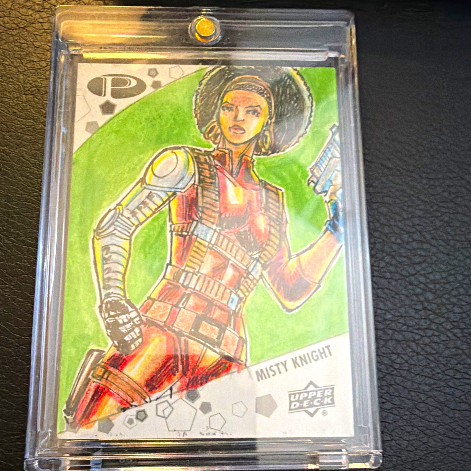 Upper Deck 2021 Marvel Premier Misty Knight 1/1 Sketch Card Erwin Ropa