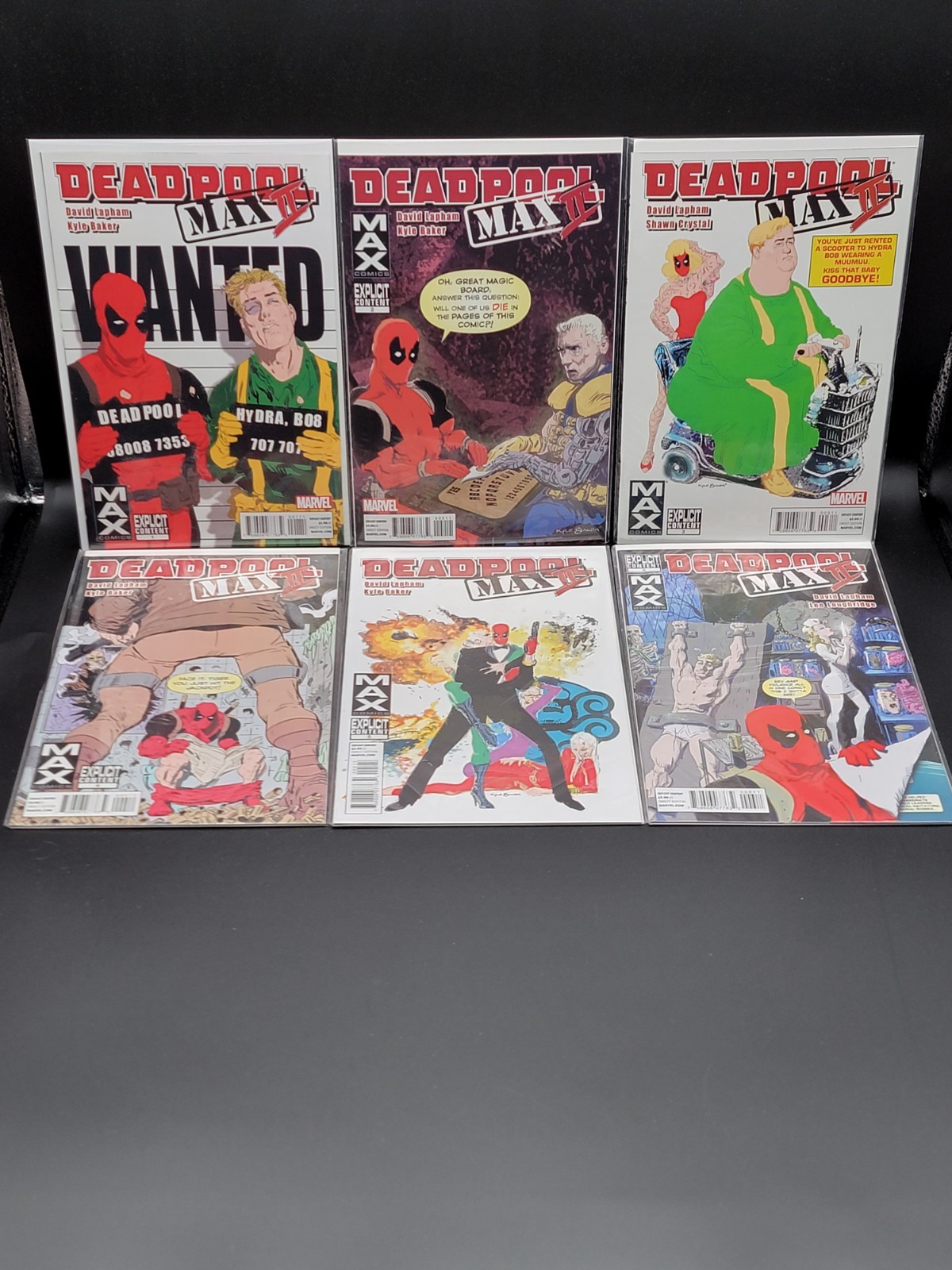 Deadpool Max #1 - 12 + X-Mas Special • Marvel • 2010/11 • Full Run Complete Set