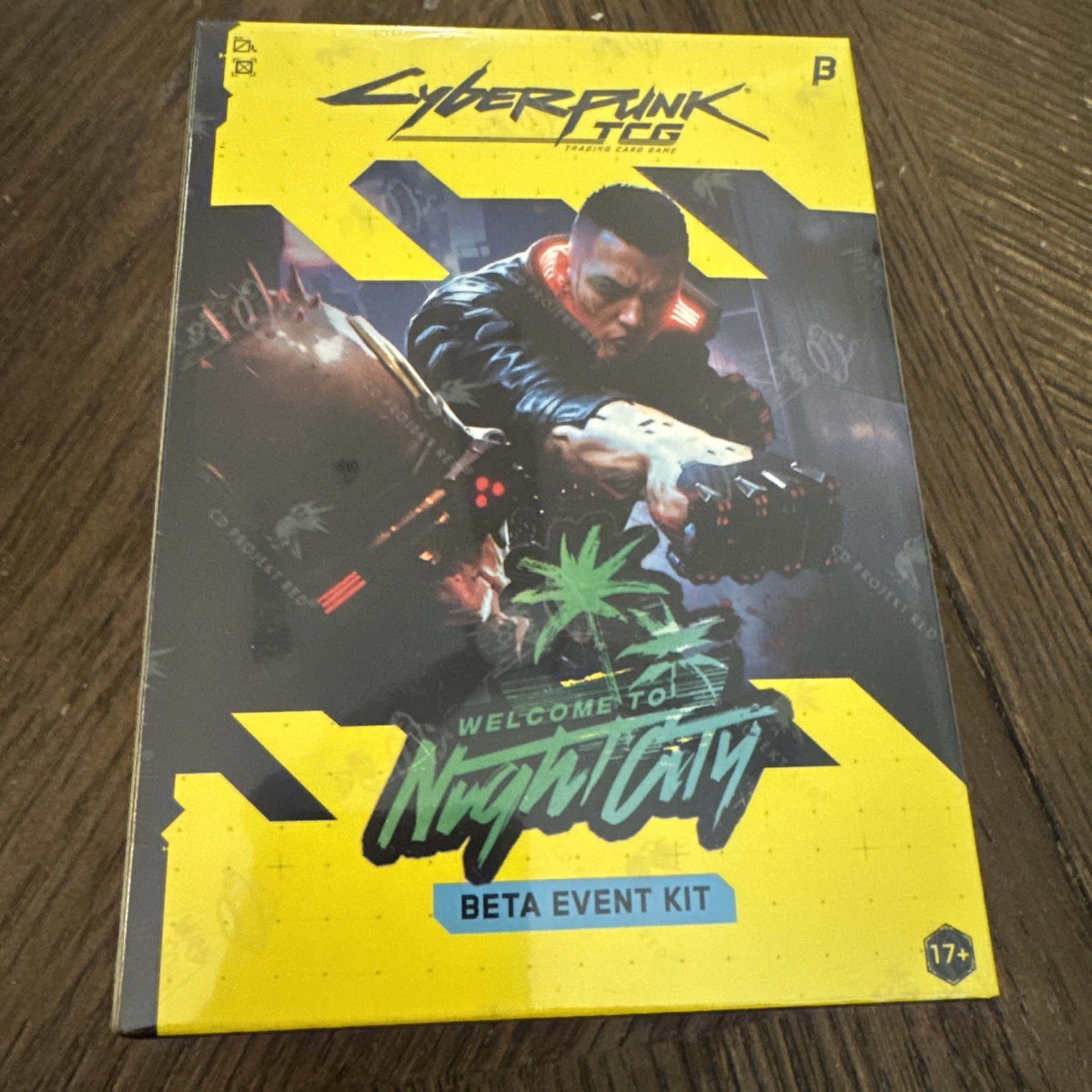 Cyberpunk TCG Welcome To Night City Beta Event Kit Sealed