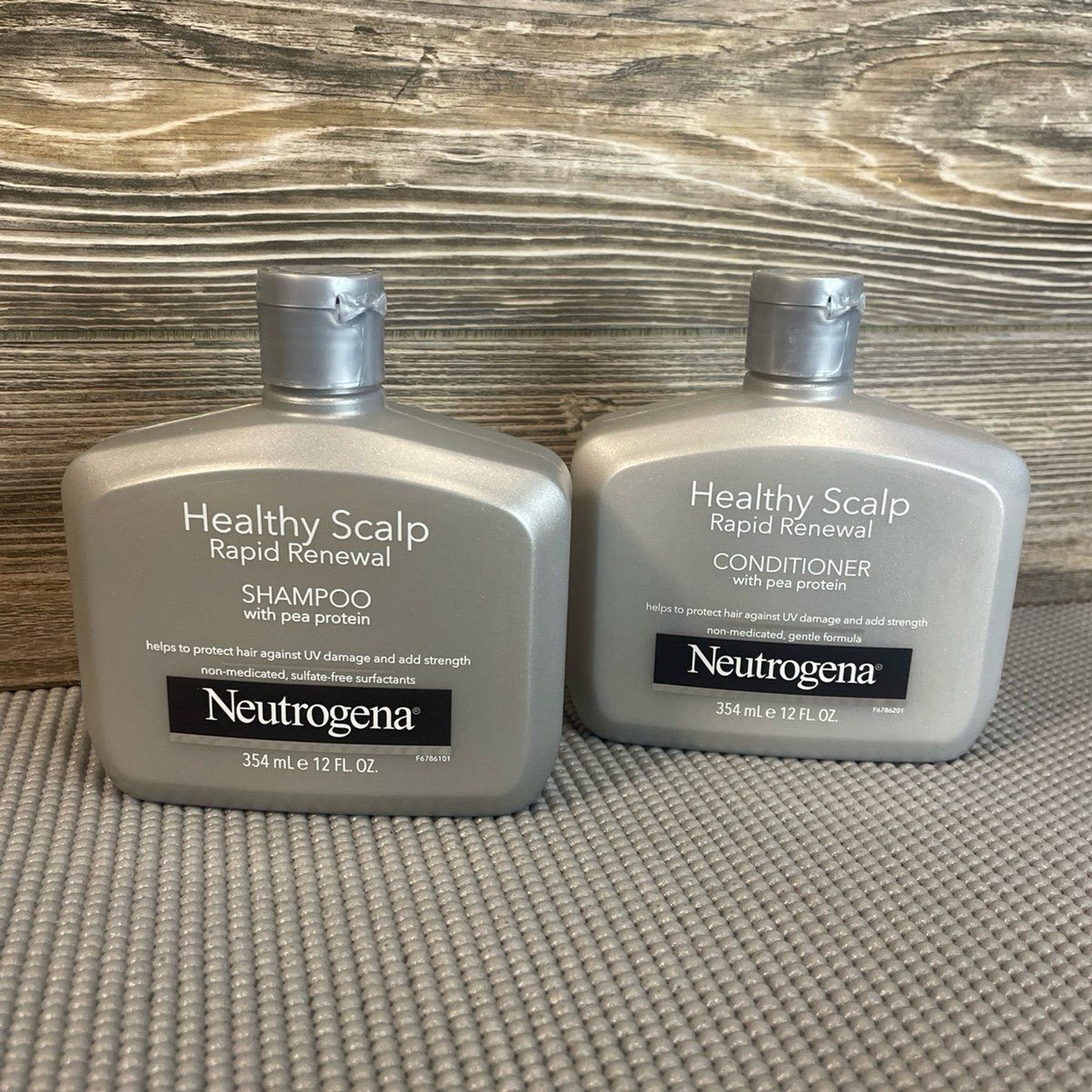 Neutrogena Healthy Scalp Rapid Renewal Shampoo and Conditioner with Pea Protein