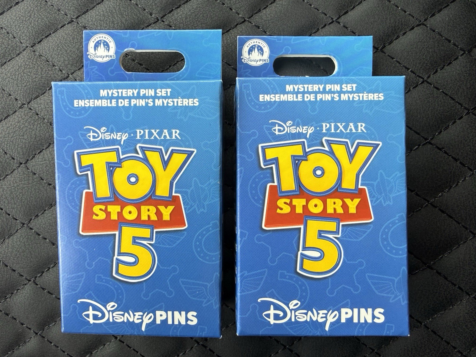 Disney Parks Trading Pins 2 Pin Set Mystery Box Toy Story 5 Sealed Lot Of 2