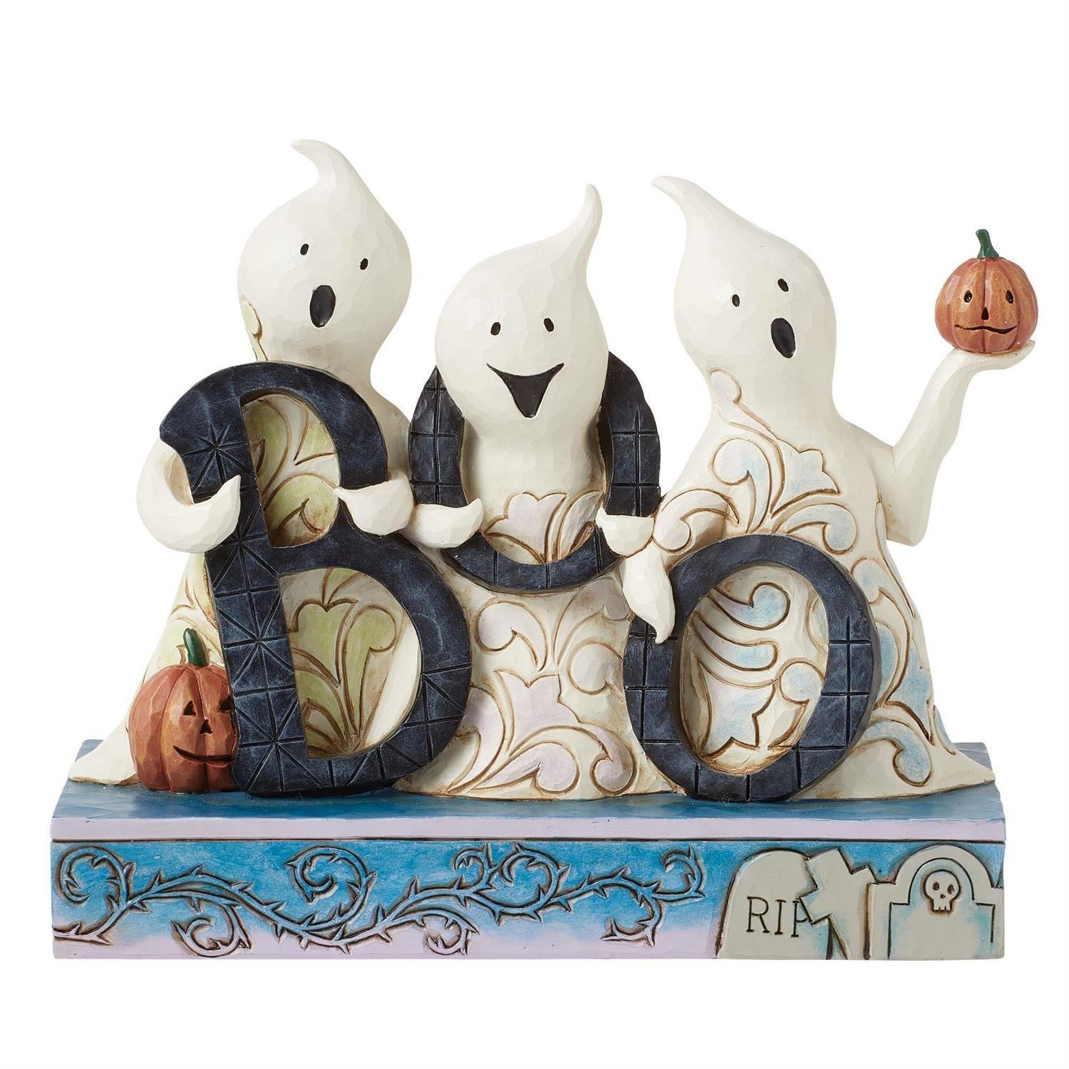 Jim Shore BOO Crew - Ghosts with Boo Figurine 6016641 New for 2025