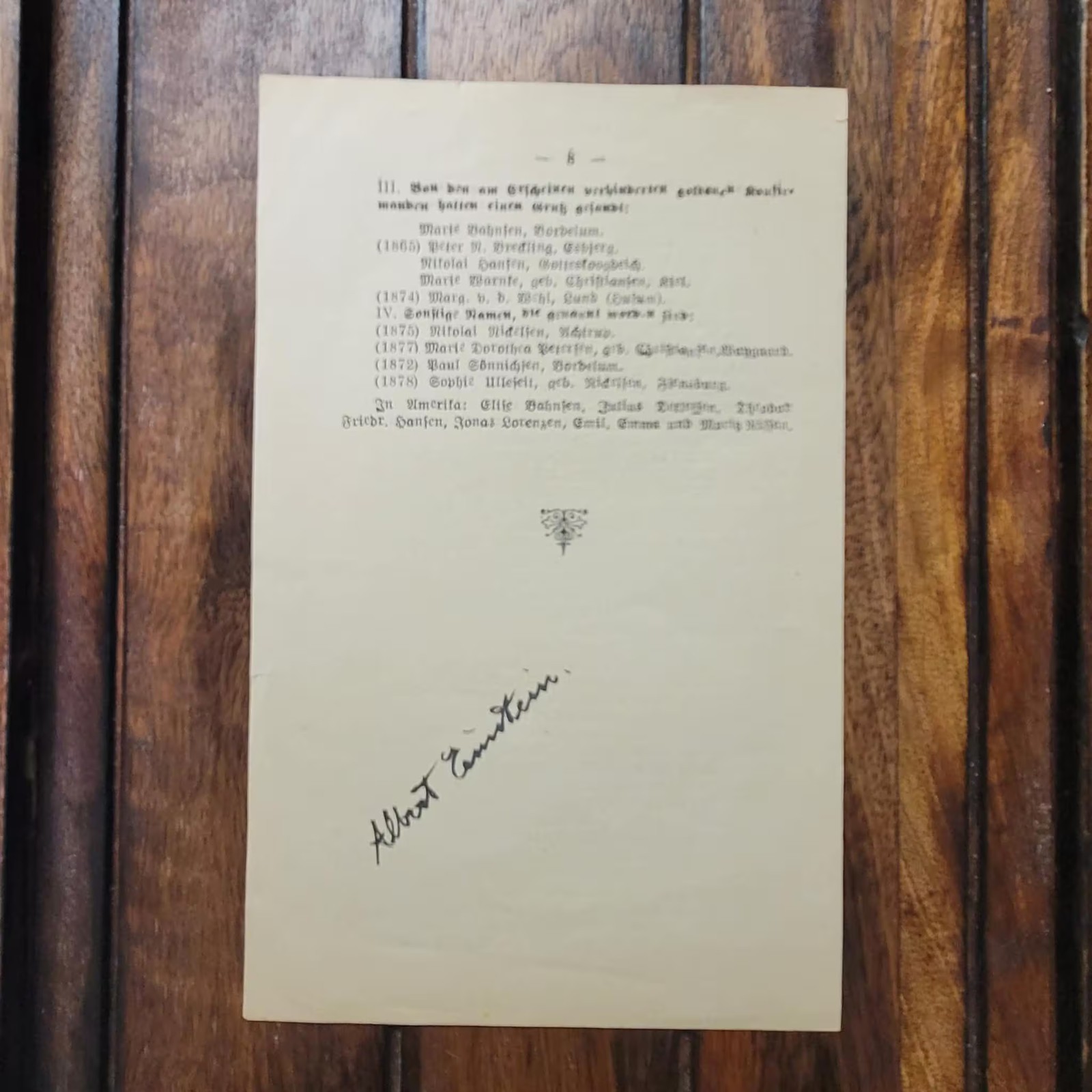 Albert Einstein Signed/Autographed Vintage German Page-Theory of Relativity-COA