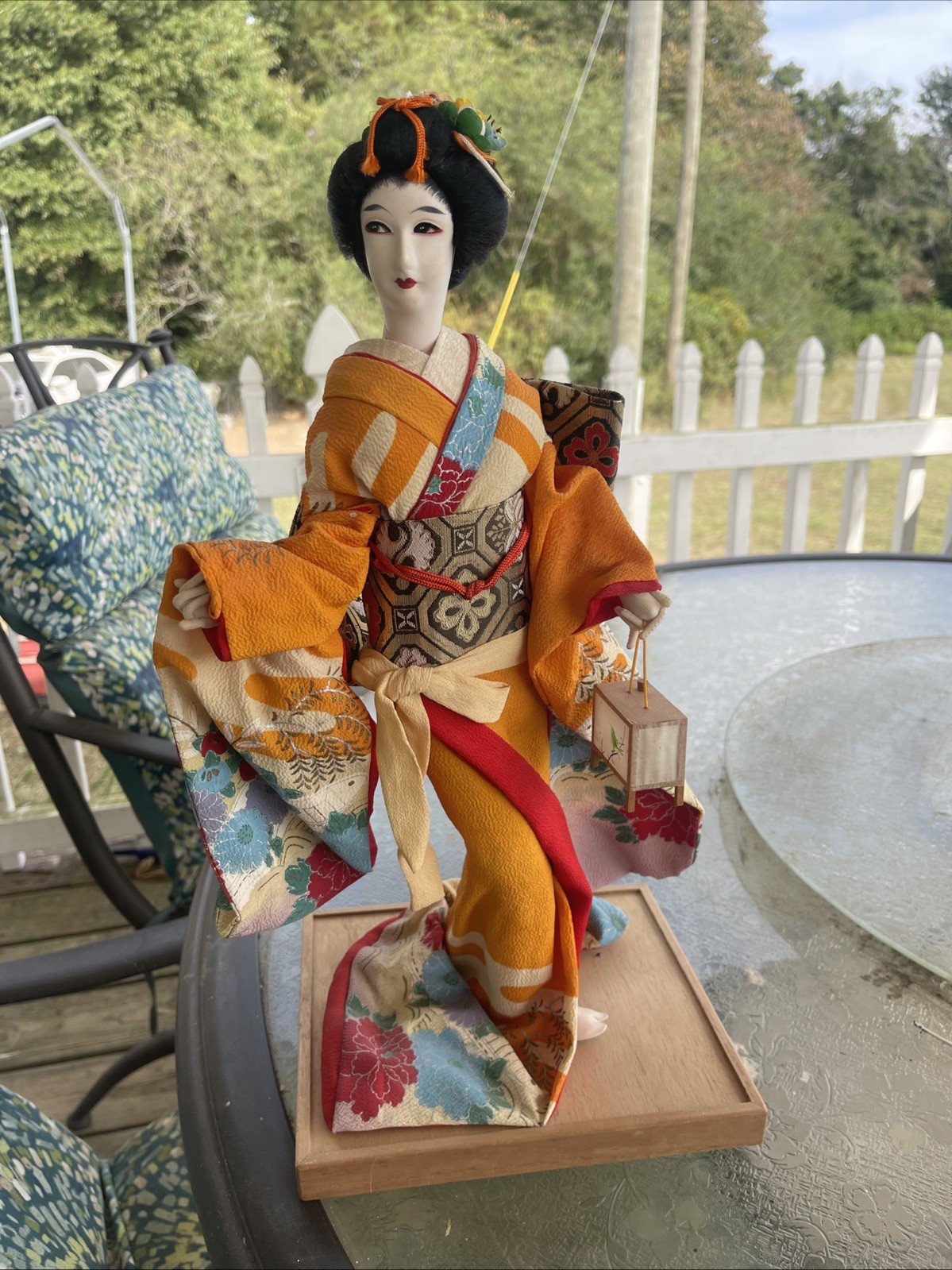 vintage Japanese Geisha doll (Oyama Ningyo)