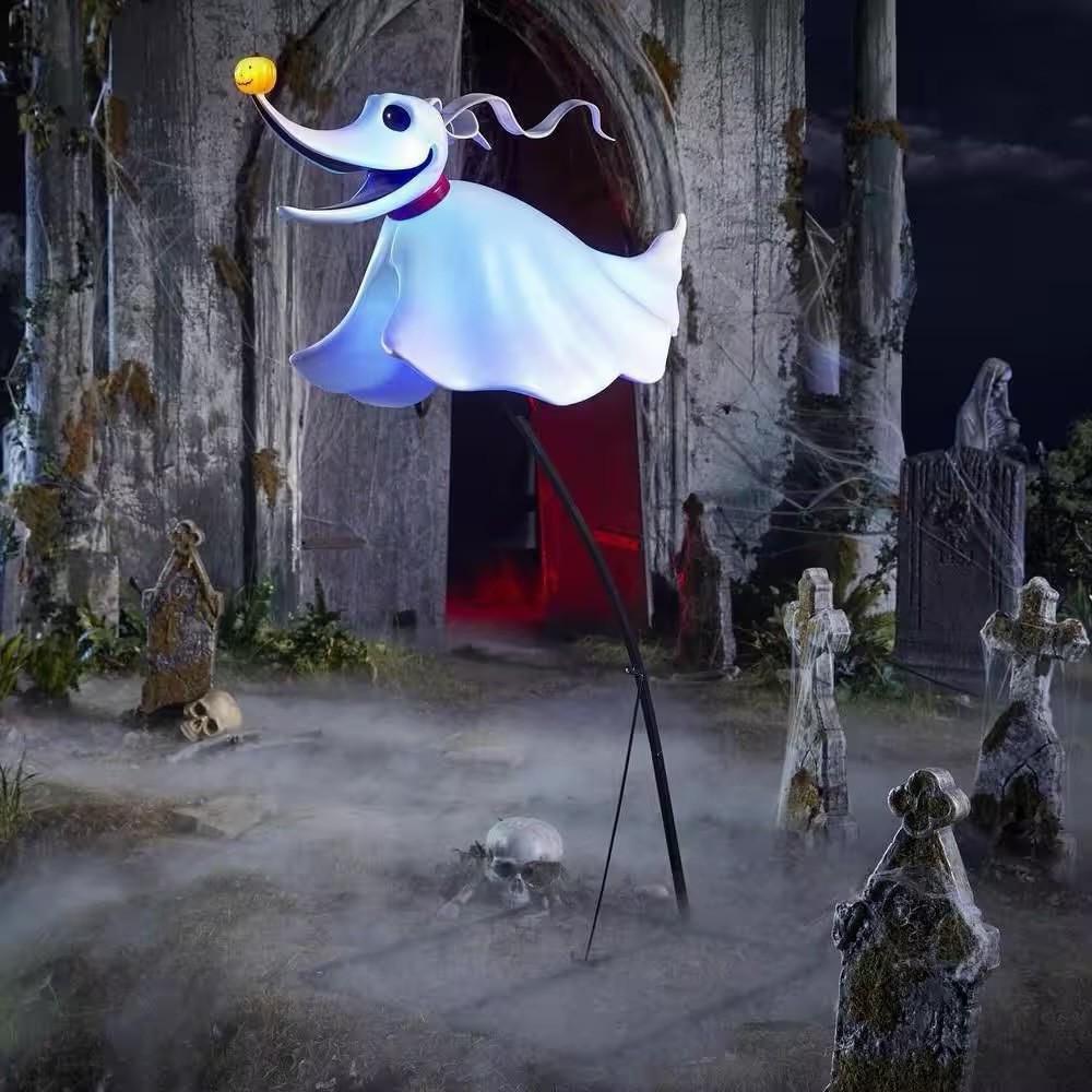 NEW 4.5 ft LED Zero Floating Nightmare Before Christmas Prop Yard Decor RARE 👻✅