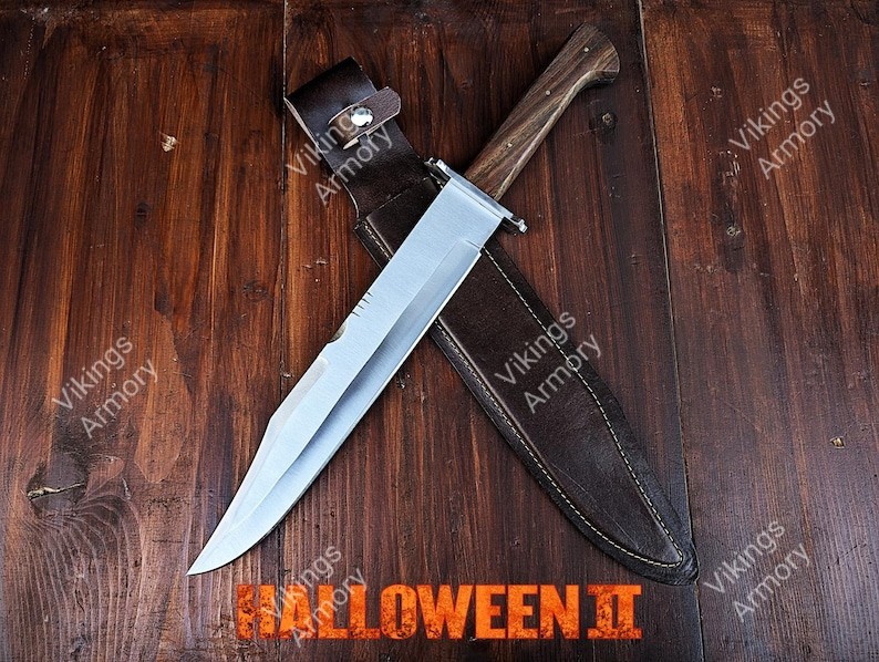 Rob Zombie Halloween II Michael Myers Bowie Knife Replica With Sheath