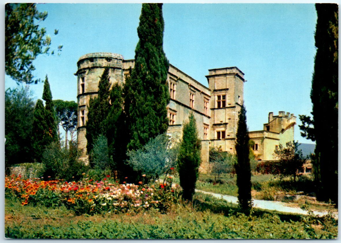 Postcard - Fondation Laurent-Vibert - Château de Lourmarin, France