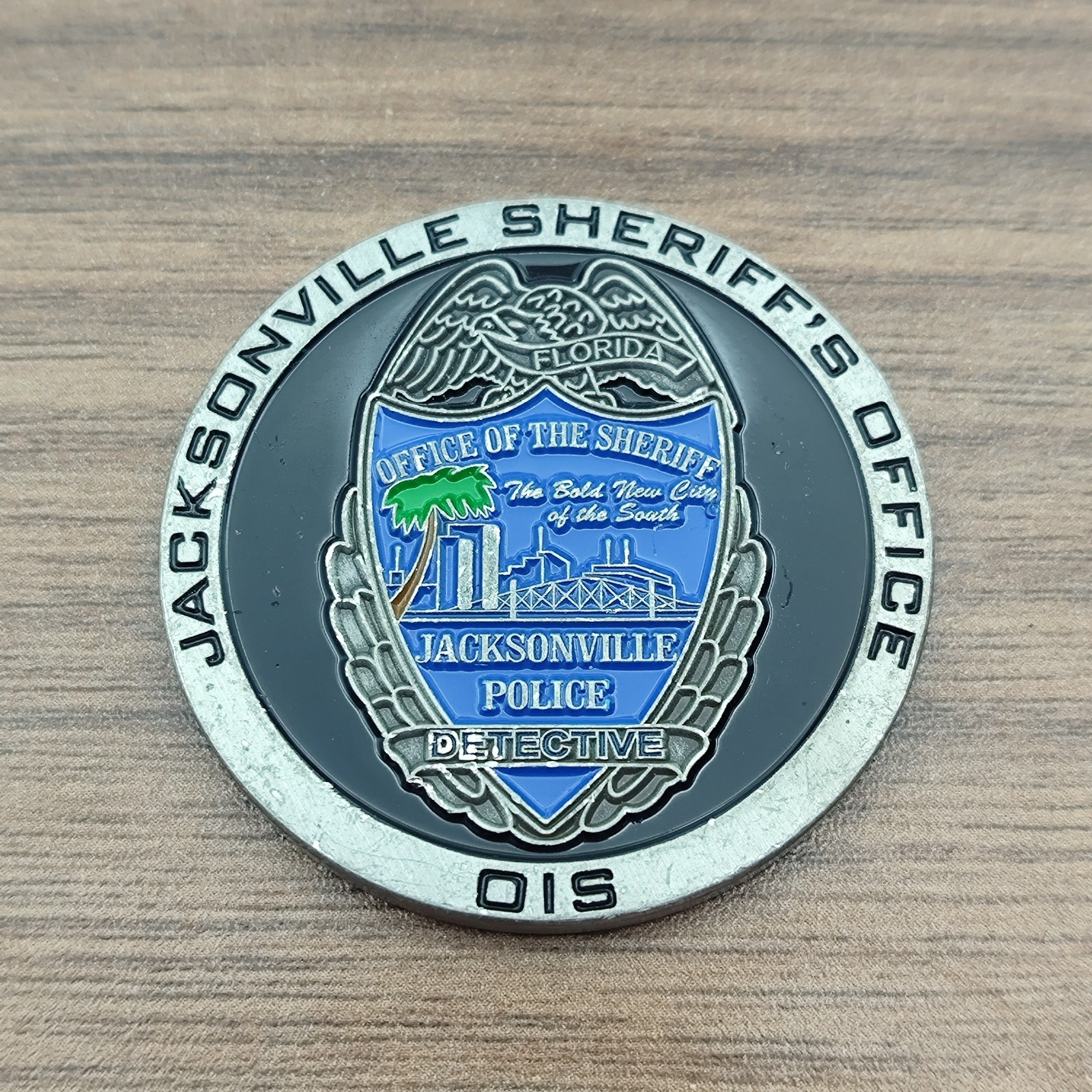 Jacksonville Sheriff's Office Cold Case Unit  Challenge Coin #2