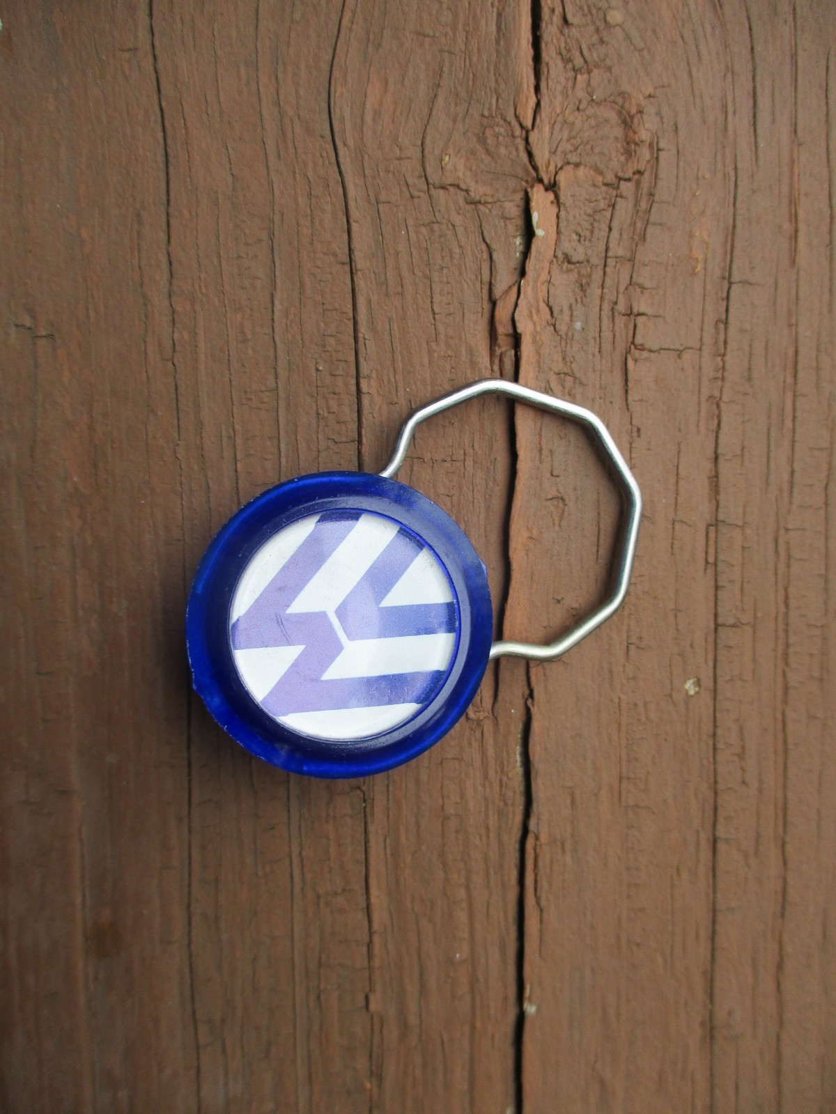 Vintage 1960\'s/70\'s Volkswagen Dealer Key Chain Fob Racine Wis