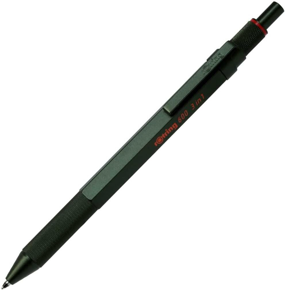 Multi Pen Camouflage Green 600 3 in 1 2159368  Mechanical Pencil Fine Writing St