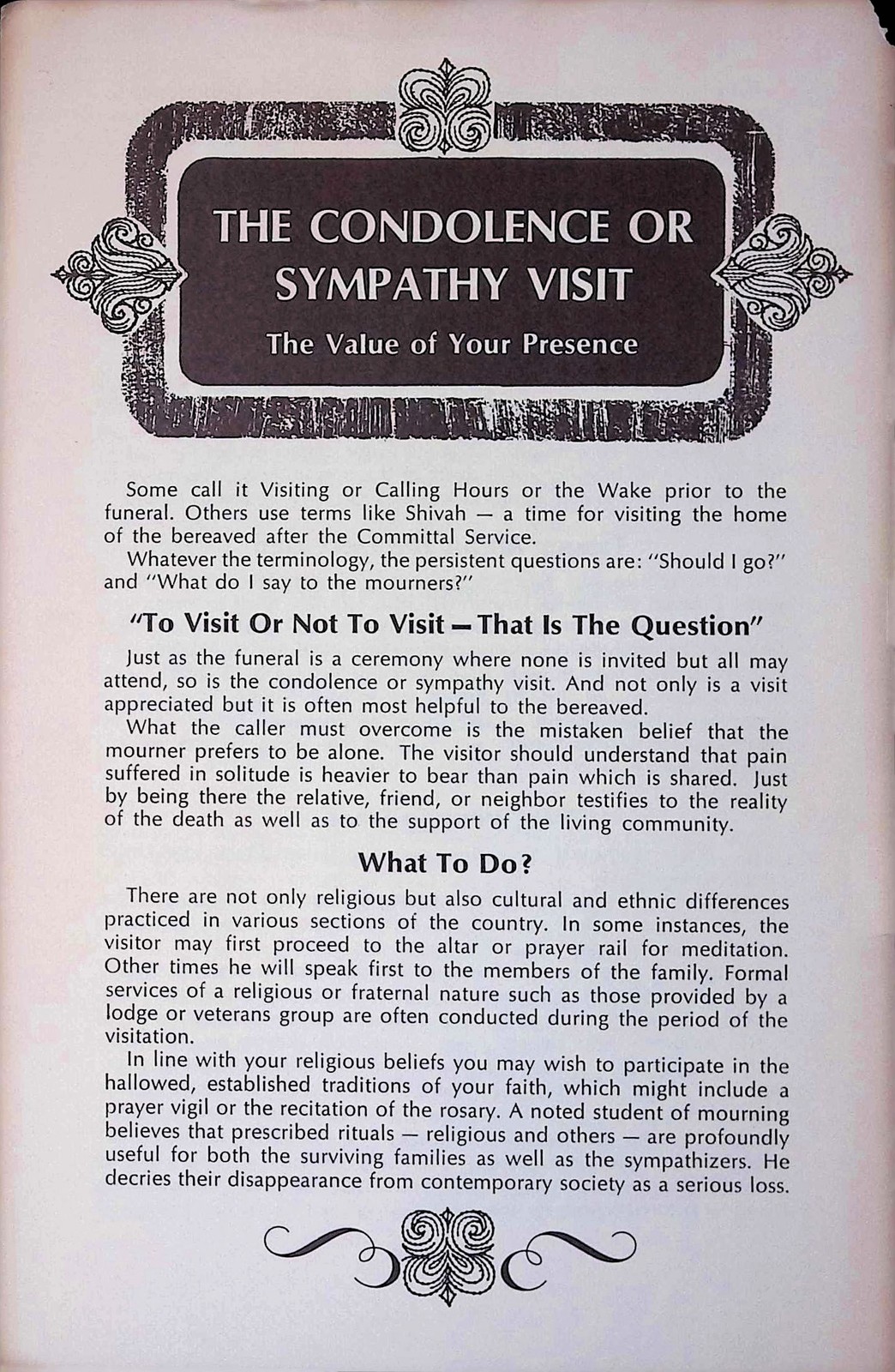 Condolence Sympathy Visit Card 1890s Victorian Mourning Etiquette Guide