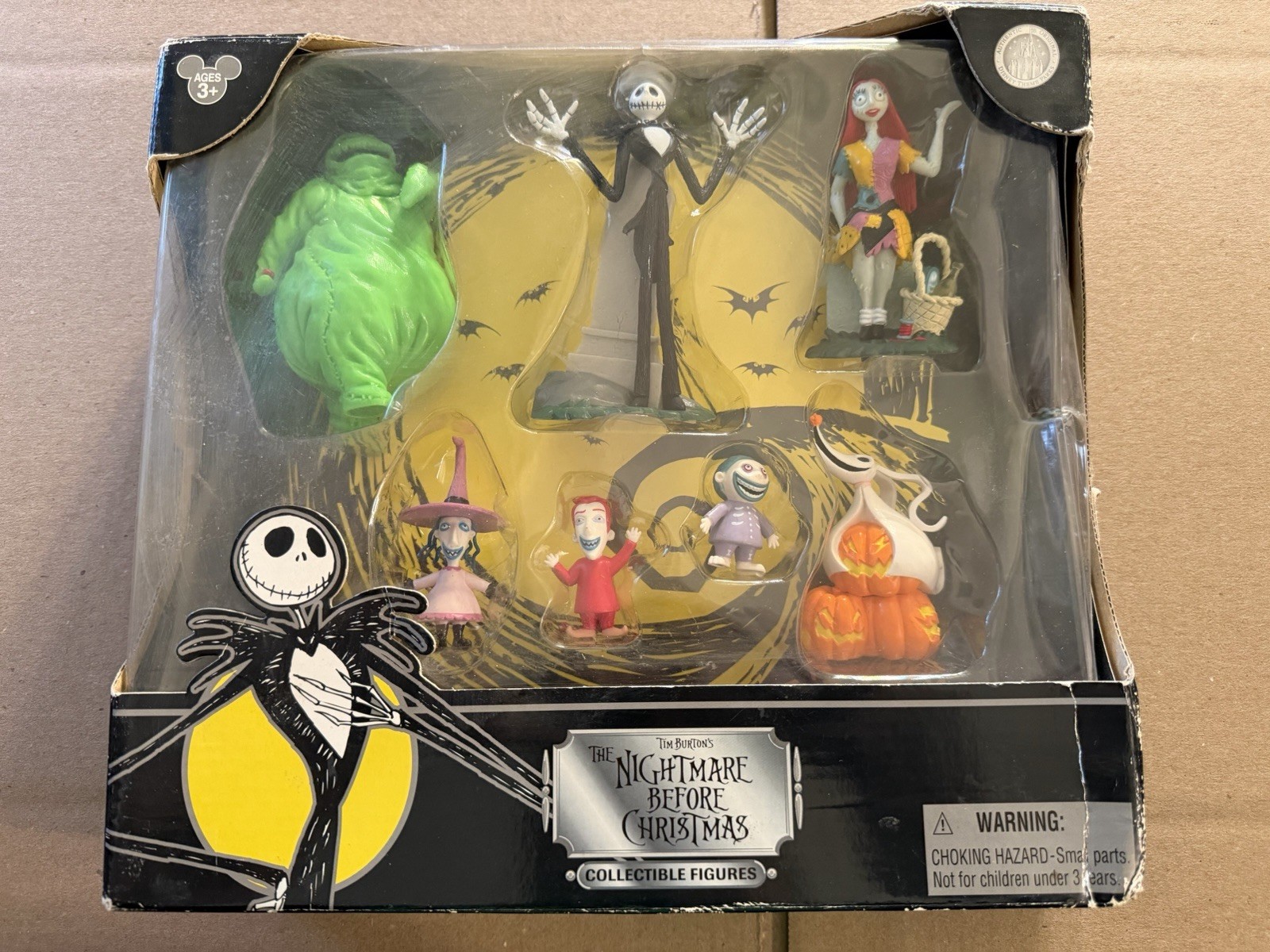 Disney Park Exclusive Tim Burton Nightmare Before Christmas 7 Halloween Figures