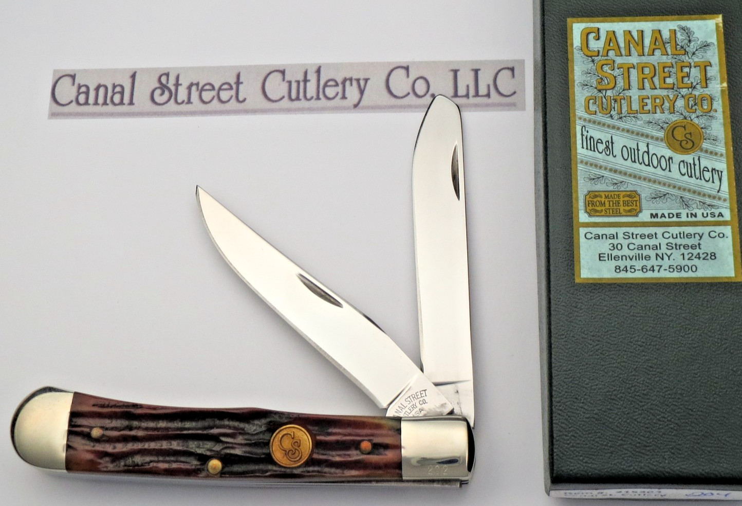 Canal Street 2008 Production 215304 Trapper Knife - MINT New Old Stock