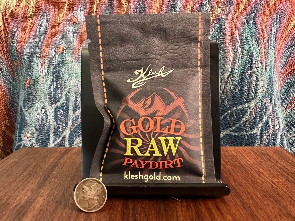 Klesh Raw Gold Paydirt (Official Seller) True Unsearched Colorado Concentrates