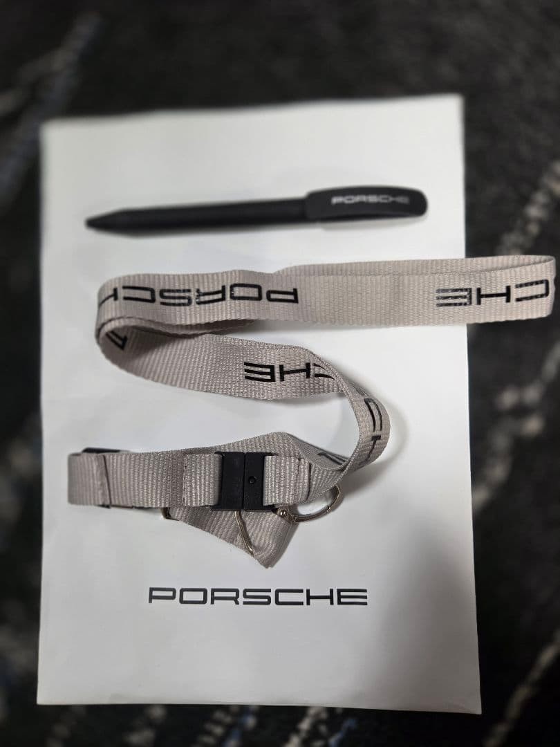Porsche Neck Strap Pen Set Novelty