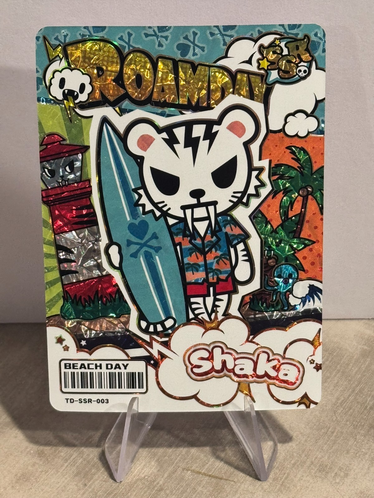 Shaka SSR (TD-SSR-003) KAYOU TOKIDOKI Trading Cards Wonder Voyage Toki Doki
