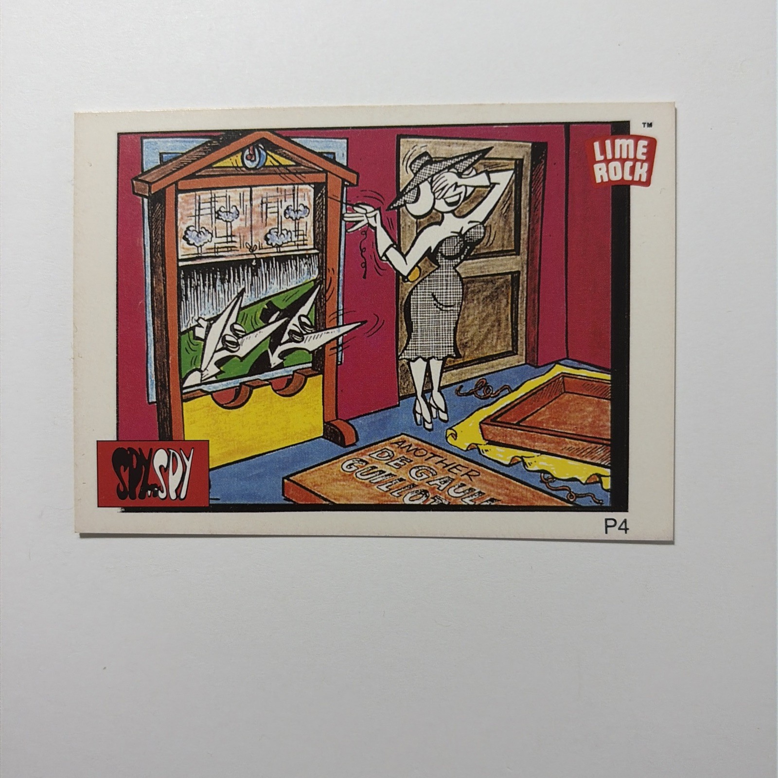 1992-93 Lime Rock Spy VS Spy Promo /18750 Spy vs Spy #P4 
