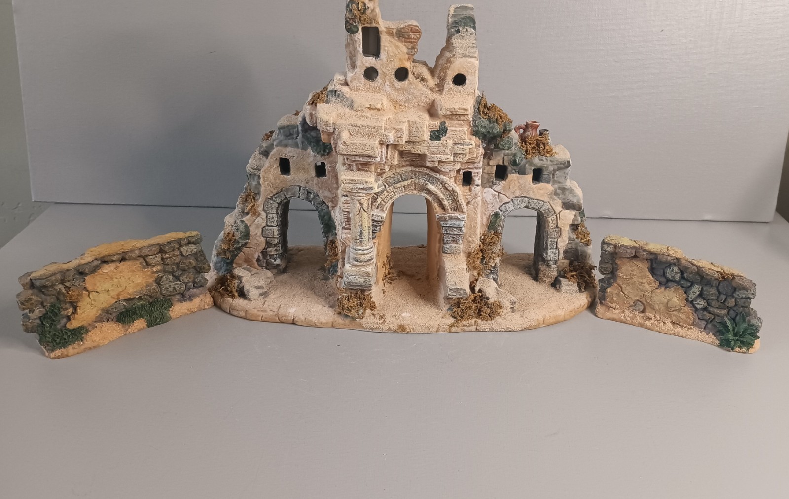 Sam's Club Grandeur Noel Collection 2003 Village City Wall Arches Village Piece