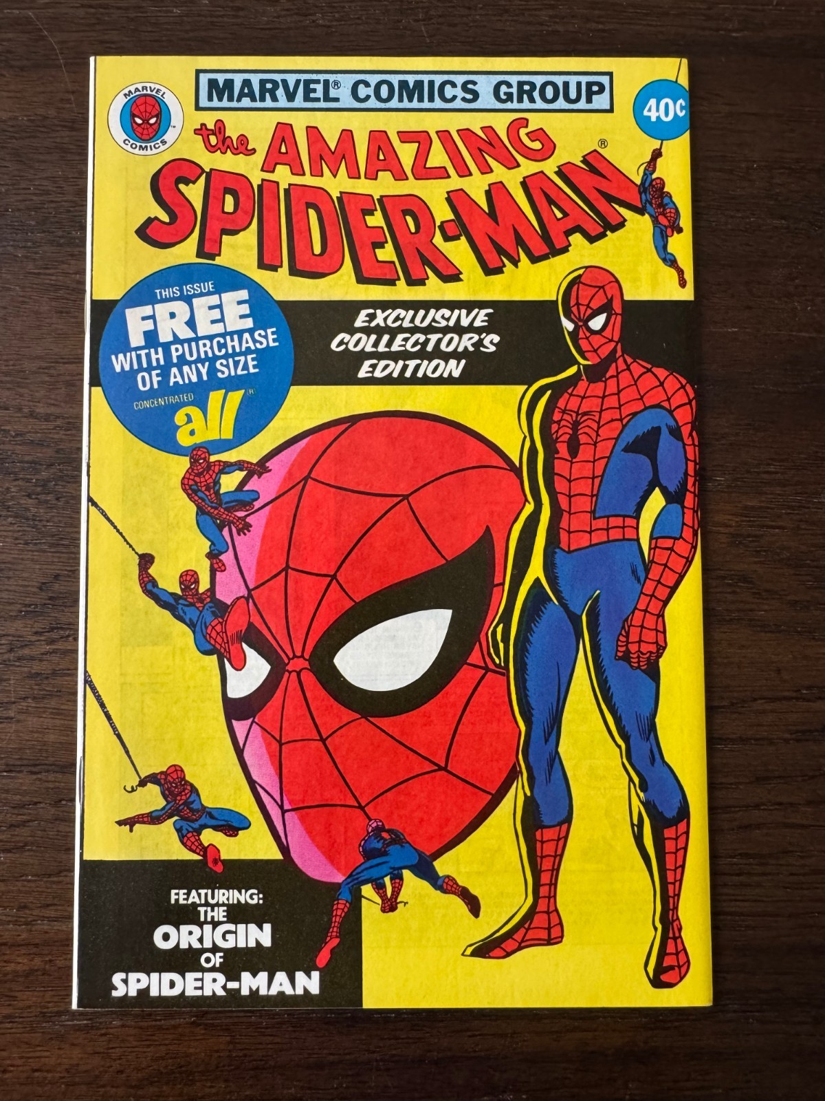 Amazing Spider-Man: ALL Detergent #1 1979 Stan Lee Ditko SHARP Higher Grade Copy