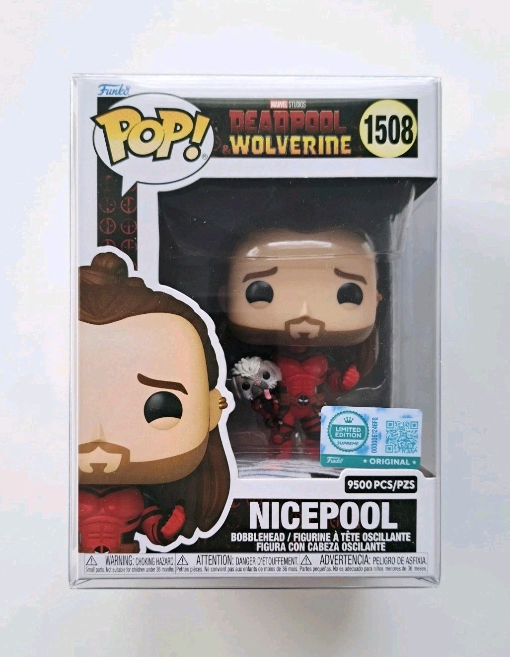 Funko Pop Marvel: Deadpool & Wolverine - Nicepool #1508 (Target Exc 9500) NIB