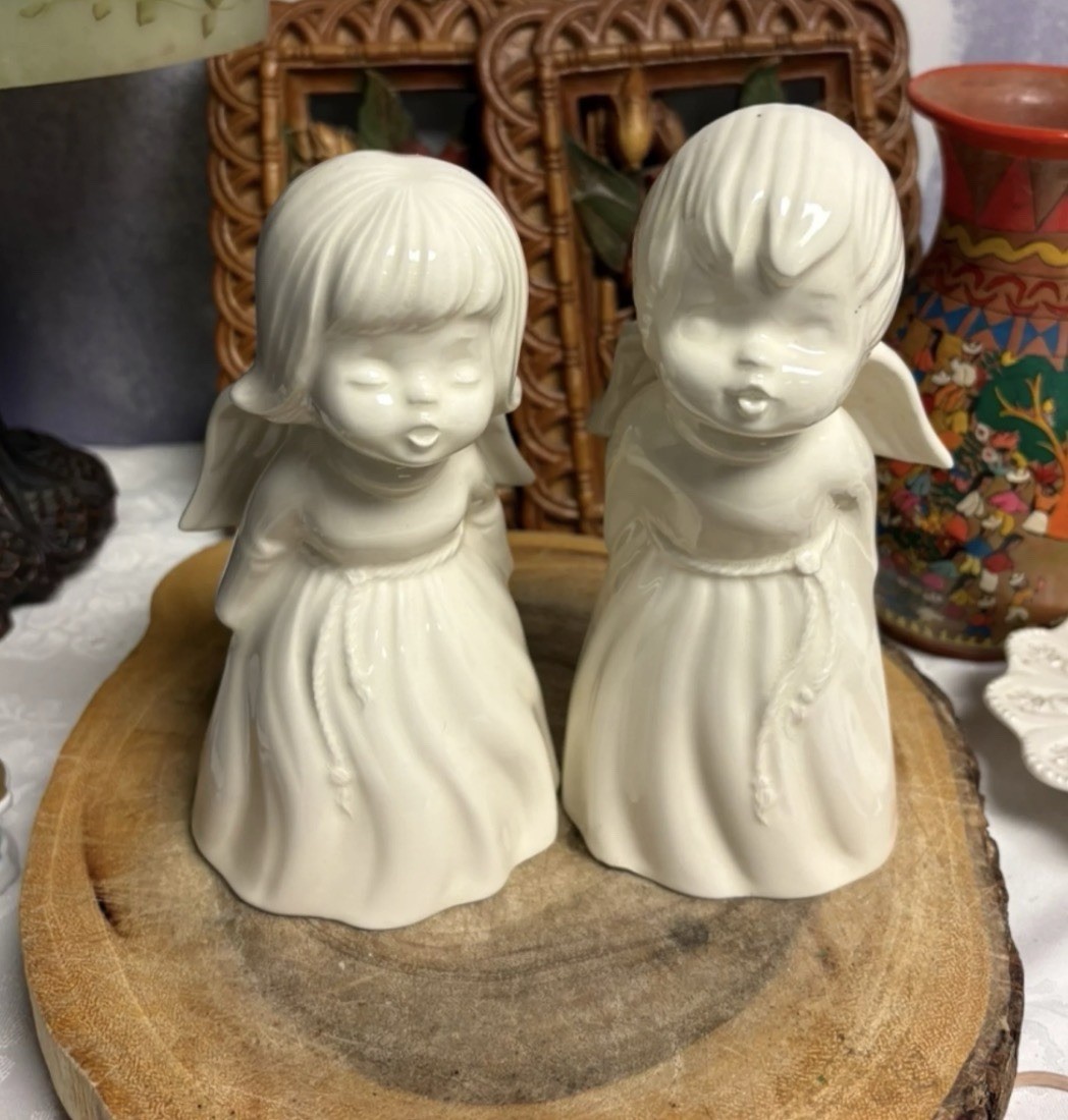 1970s white ceramic \
