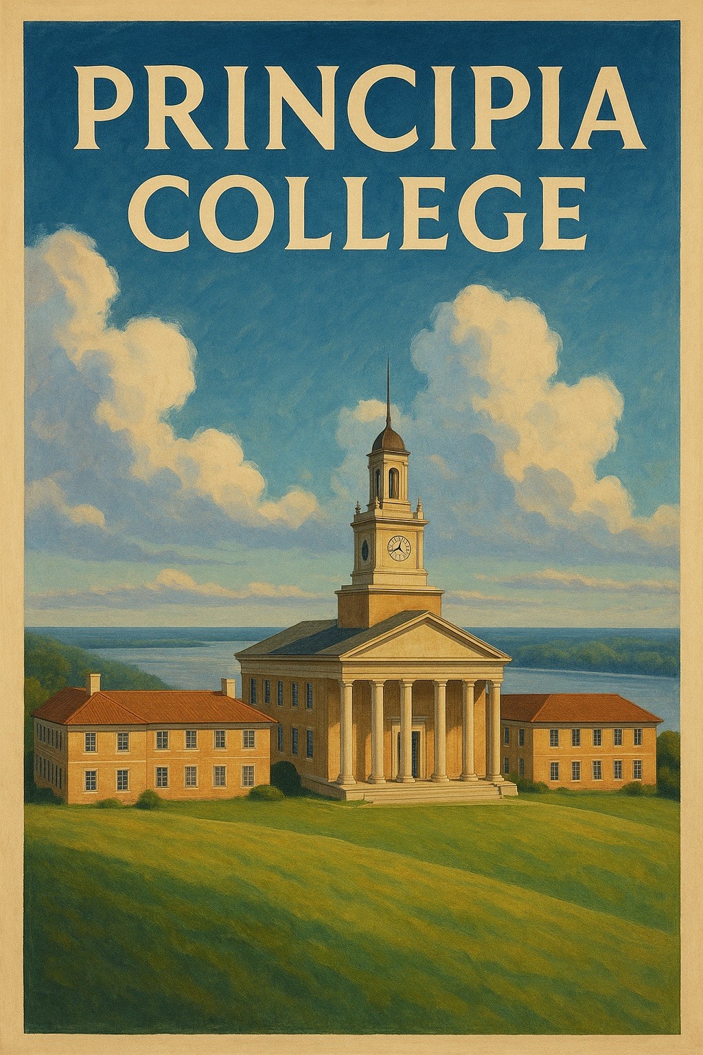 🏛️ Principia College Poster - 24x36” Premium Matte Paper 200gsm
