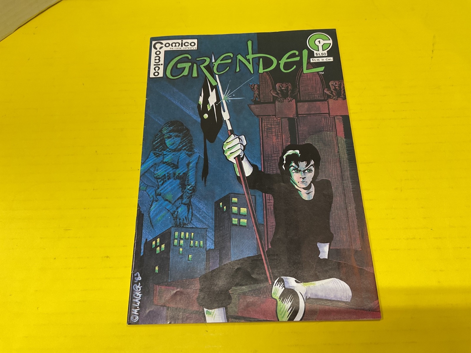 comico grendel #1 1983 comic book