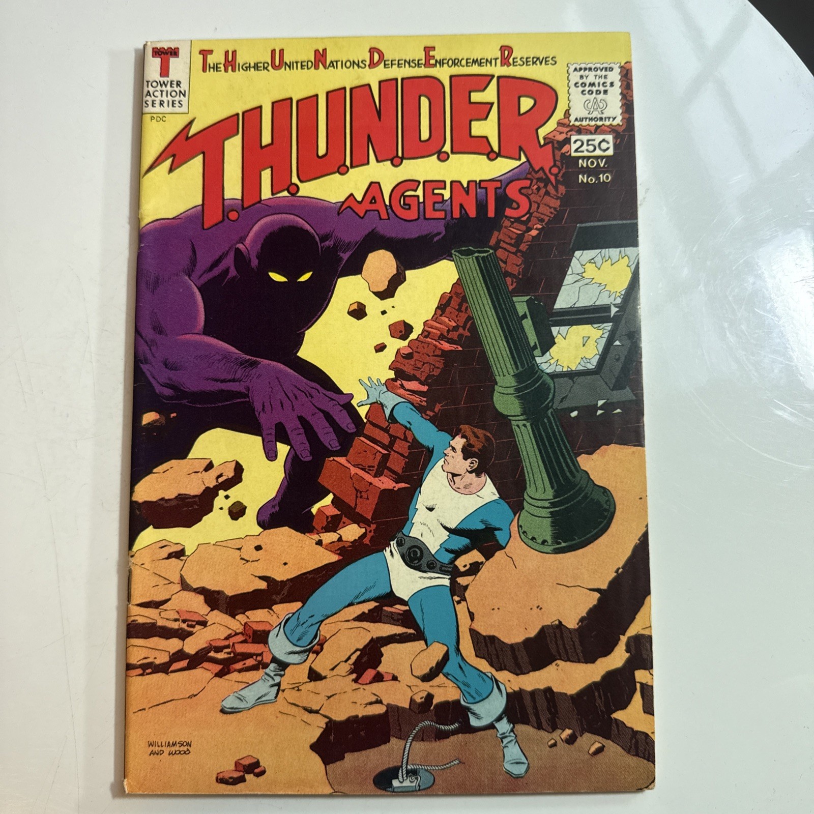 Thunder Agents 10  1966 Operation Armageddon Wally Wood