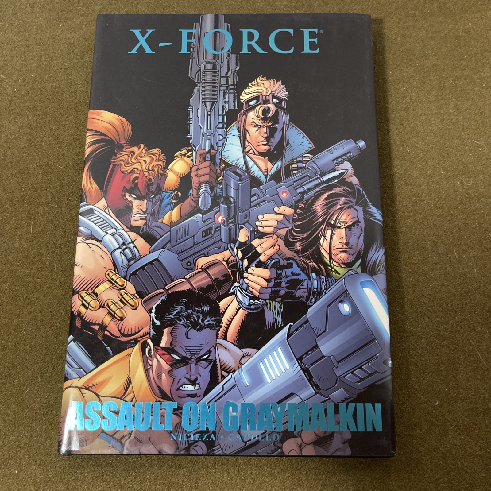 X-Force Assault on Graymalkin Hardcover Marvel Comics Nicieza Capullo Sealed