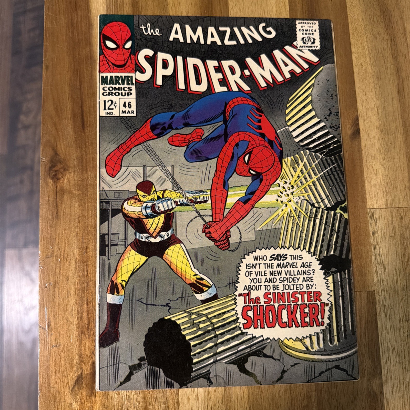The Amazing Spider-Man #46 VF(8.0-9.0) 1st App of The Shocker