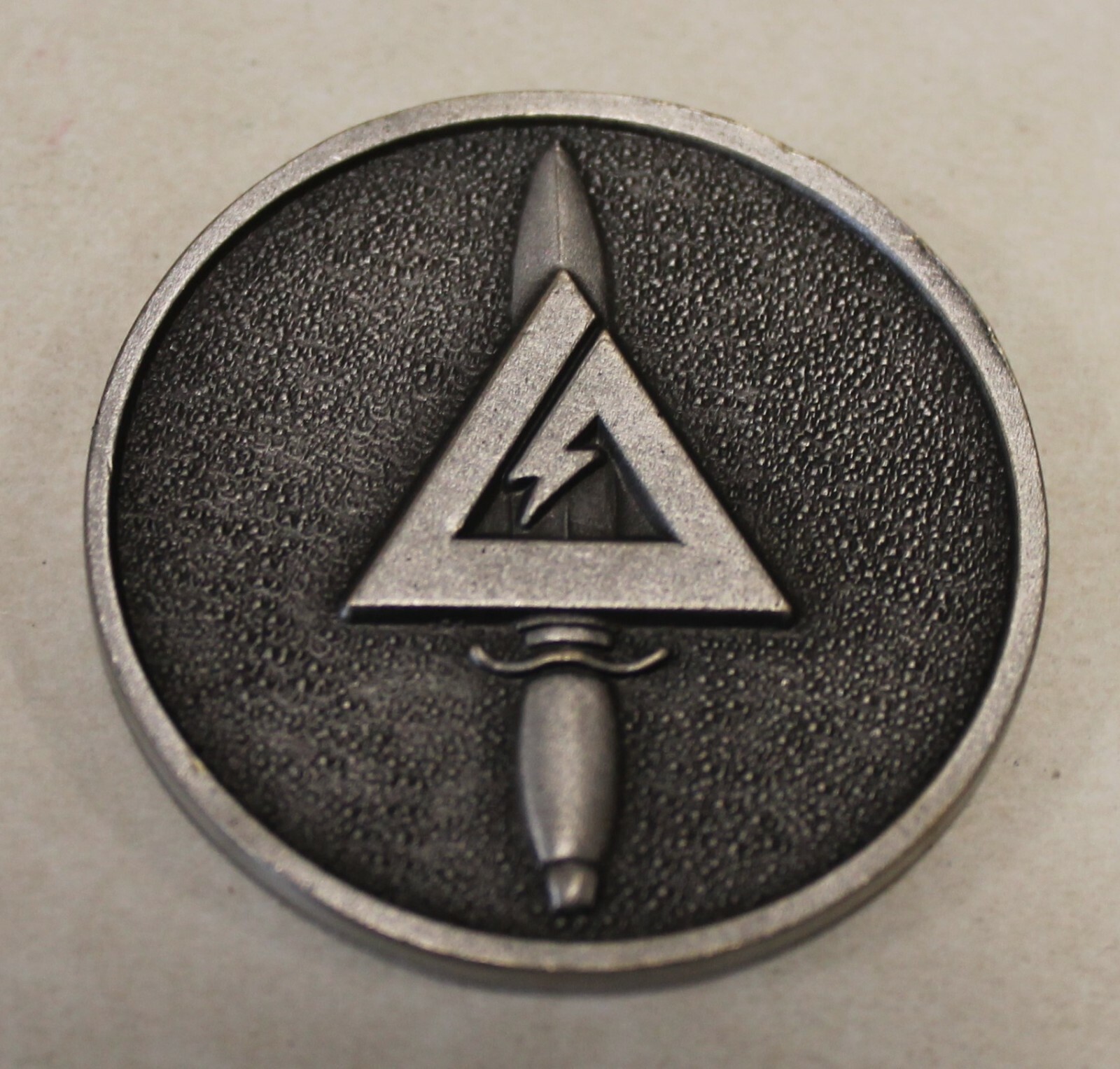 Delta Force Elite Tier 1 CAG Army Special Forces Challenge Coin /  Silver Tone