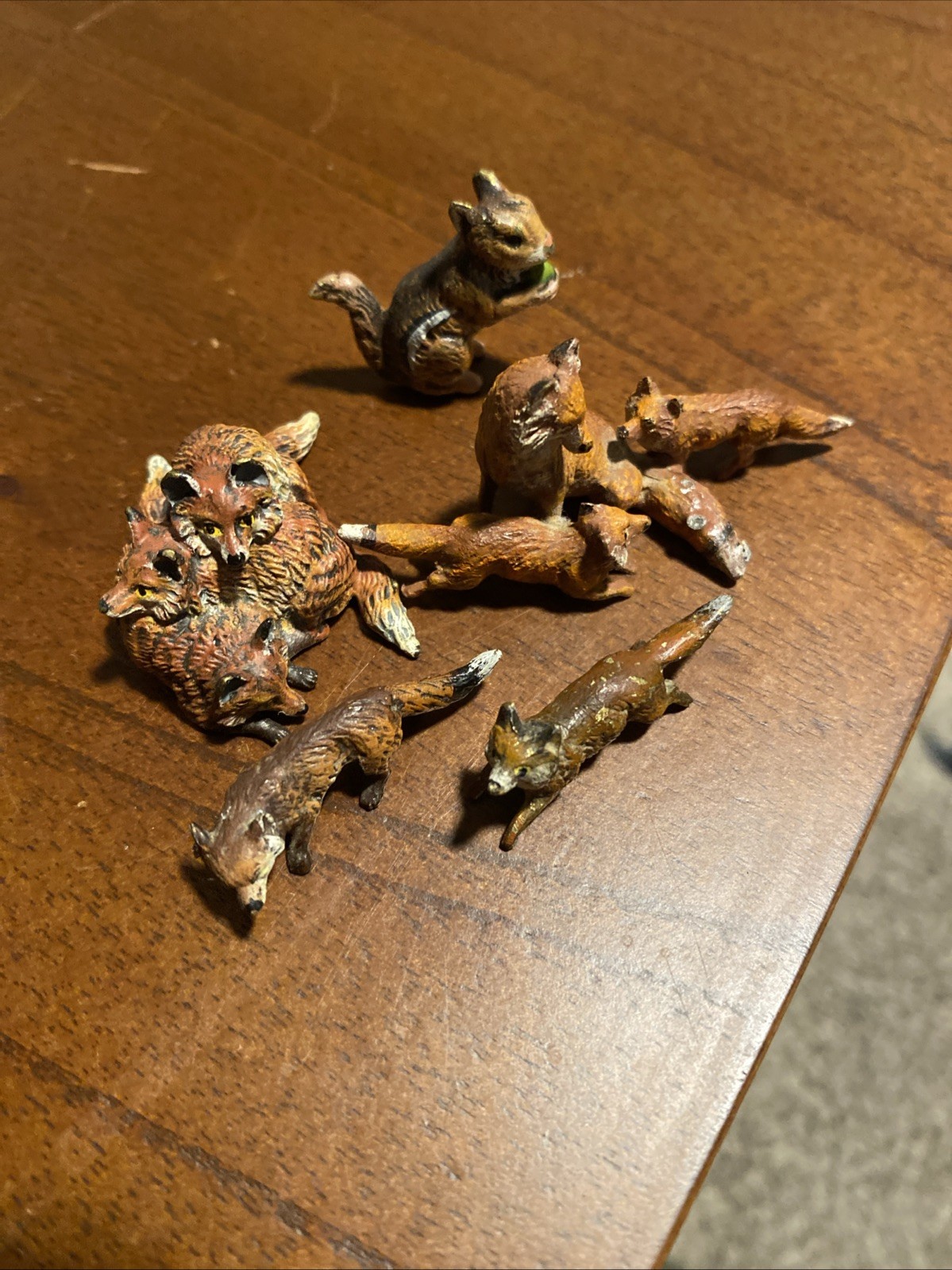Lot Of Cold Painted Vienna Bronze Animals 