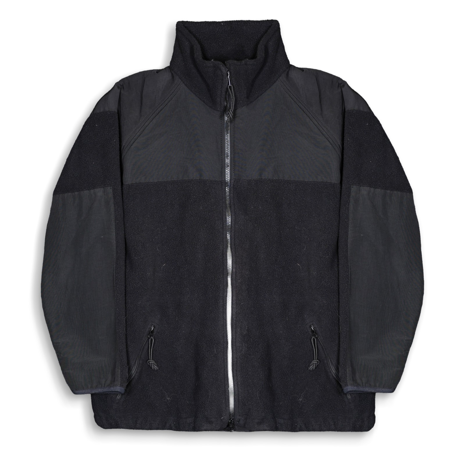 Medium- US Army Gen III Cold Weather Jacket Fleece Black Polartec Military